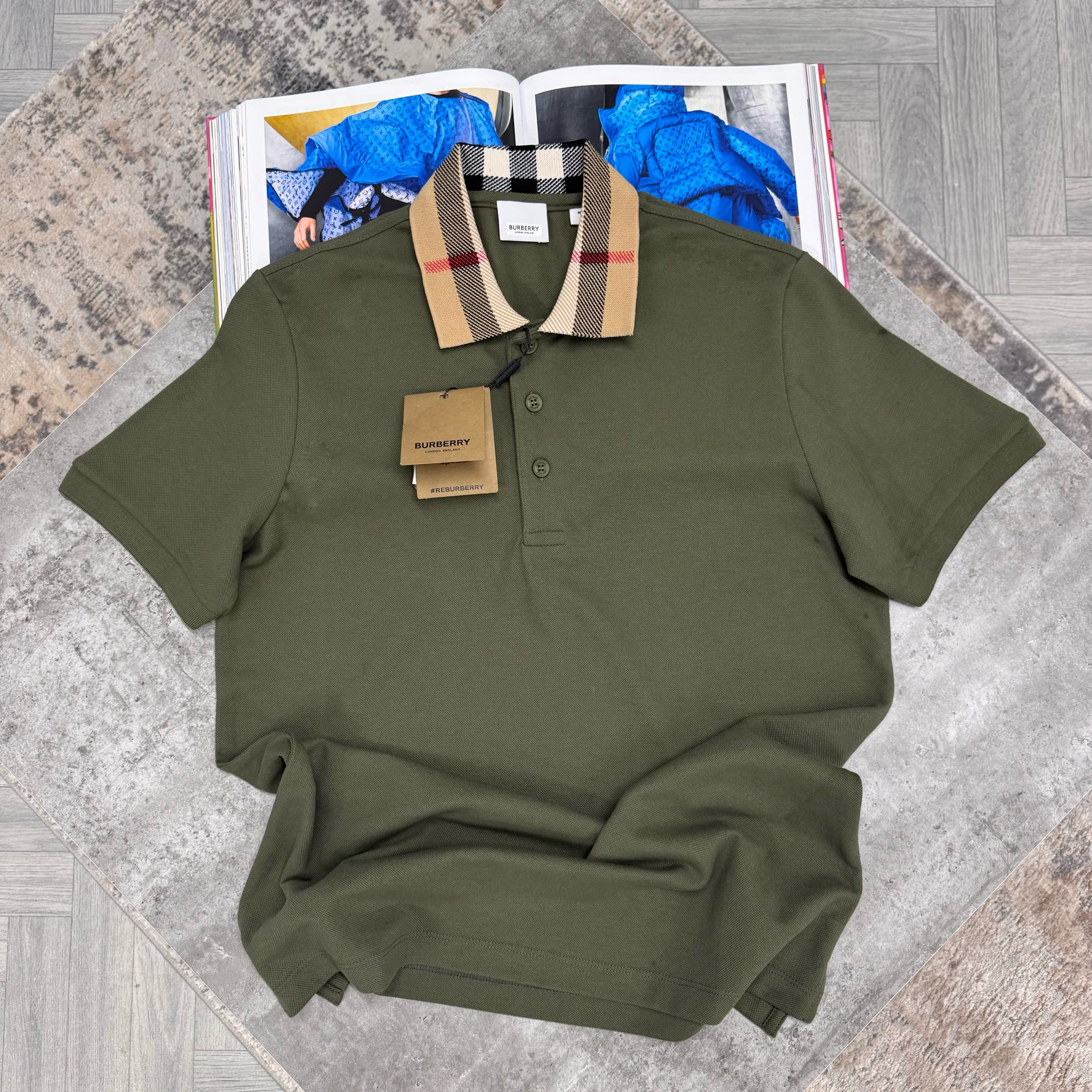 BURB POLO - KHAKI