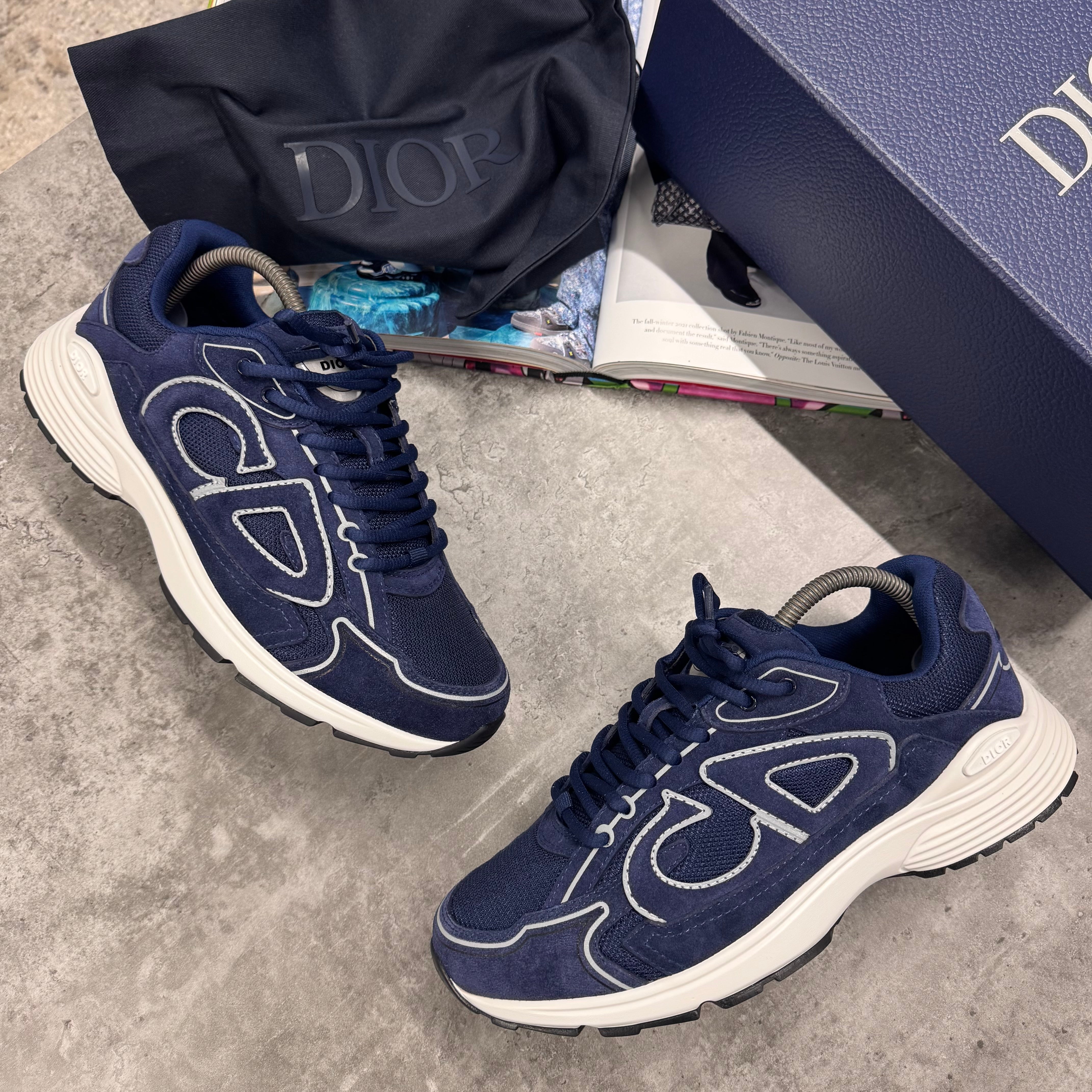 B30 TRAINER - NAVY SUEDE ( PRE ORDER )