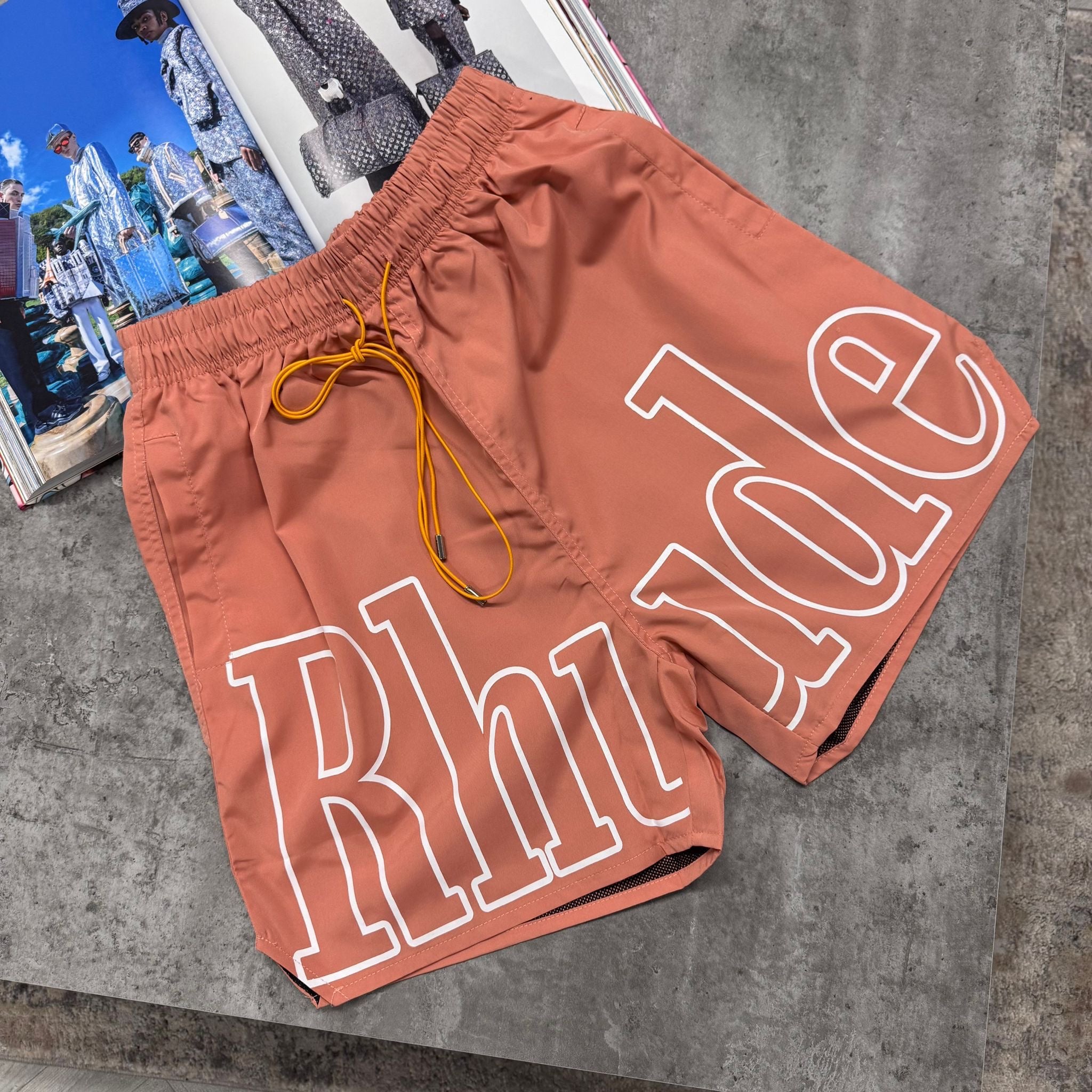 RHU SHORTS - PEACH ( pre order )