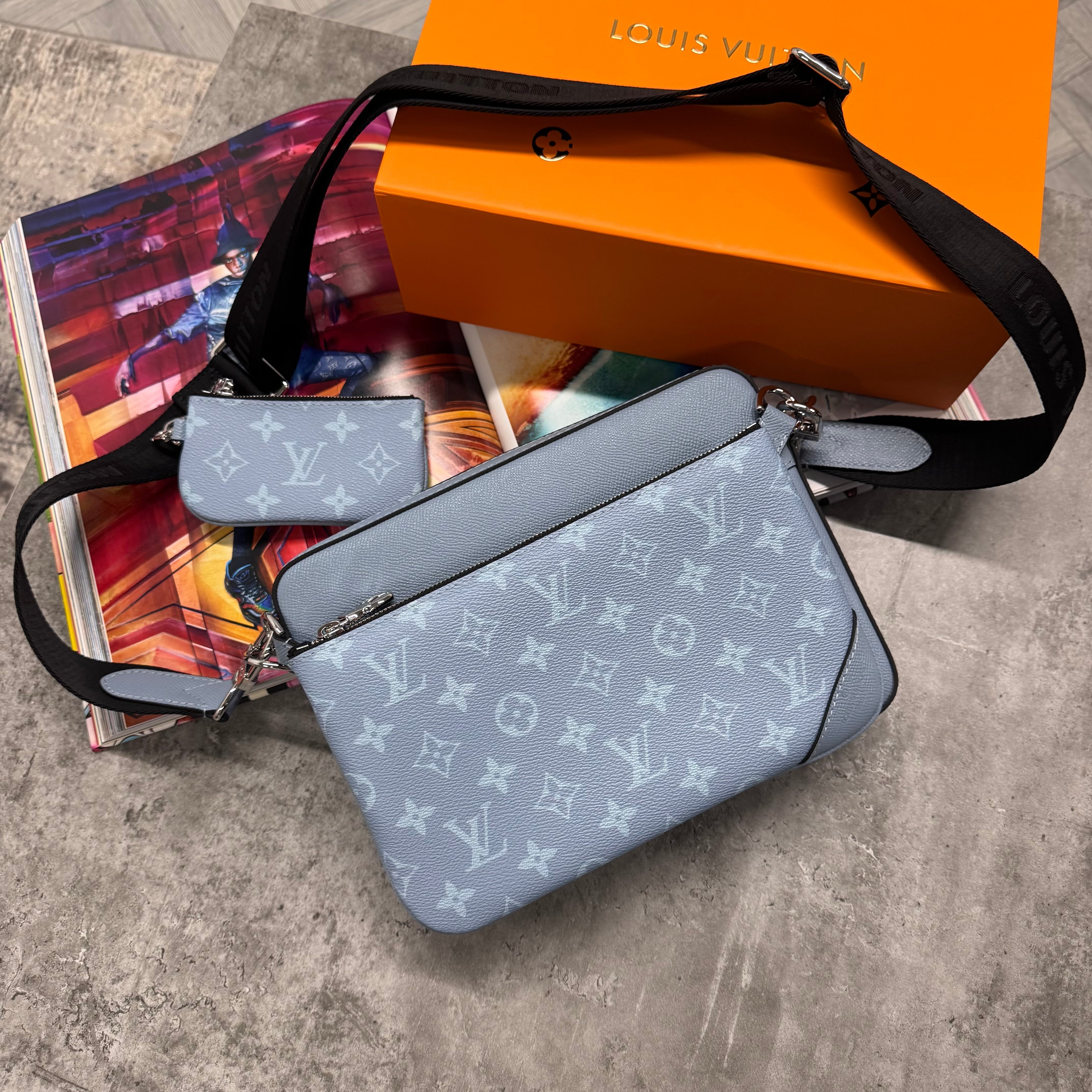 LVE TRIO BAG - SKY BLUE