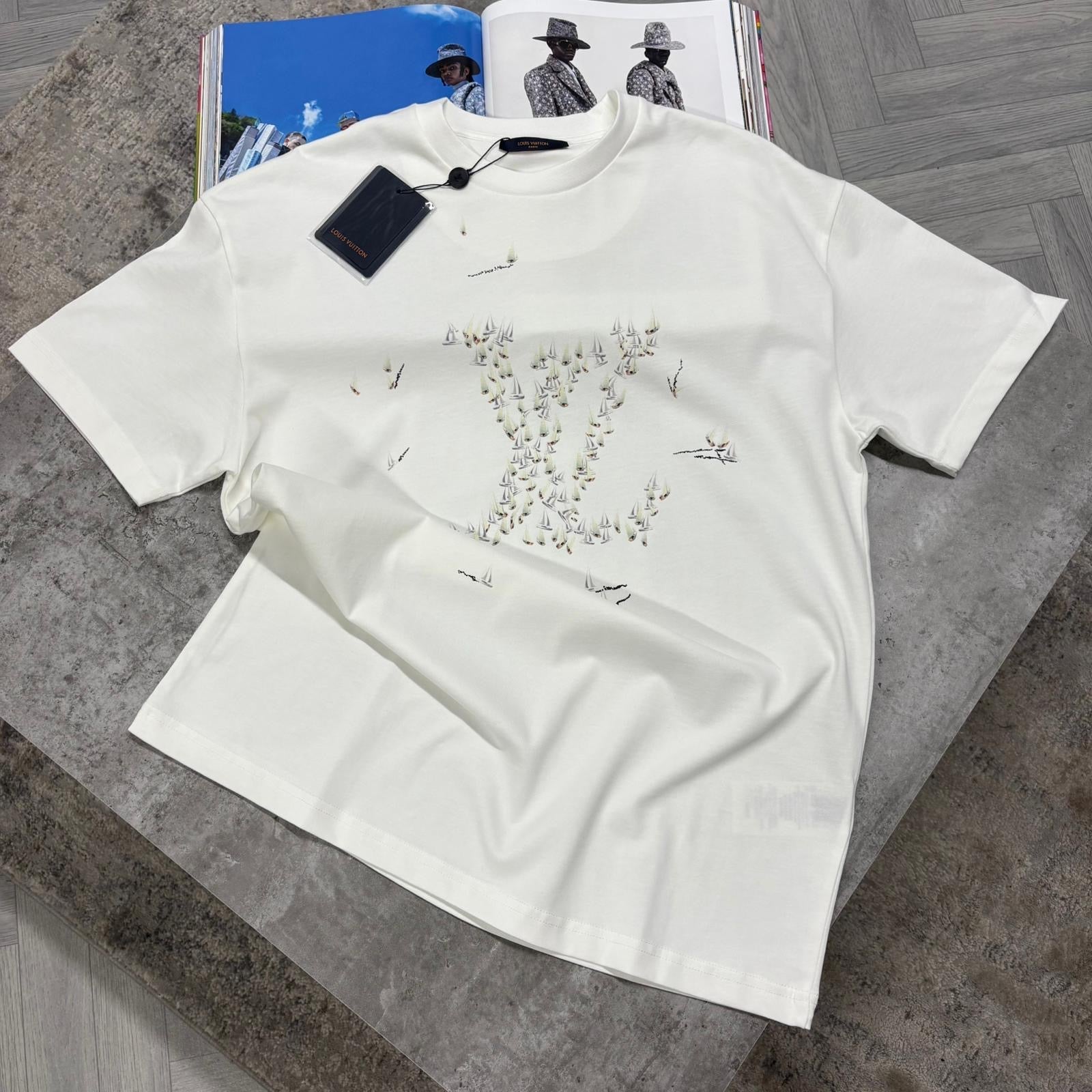 LVE BOAT T SHIRT - WHITE