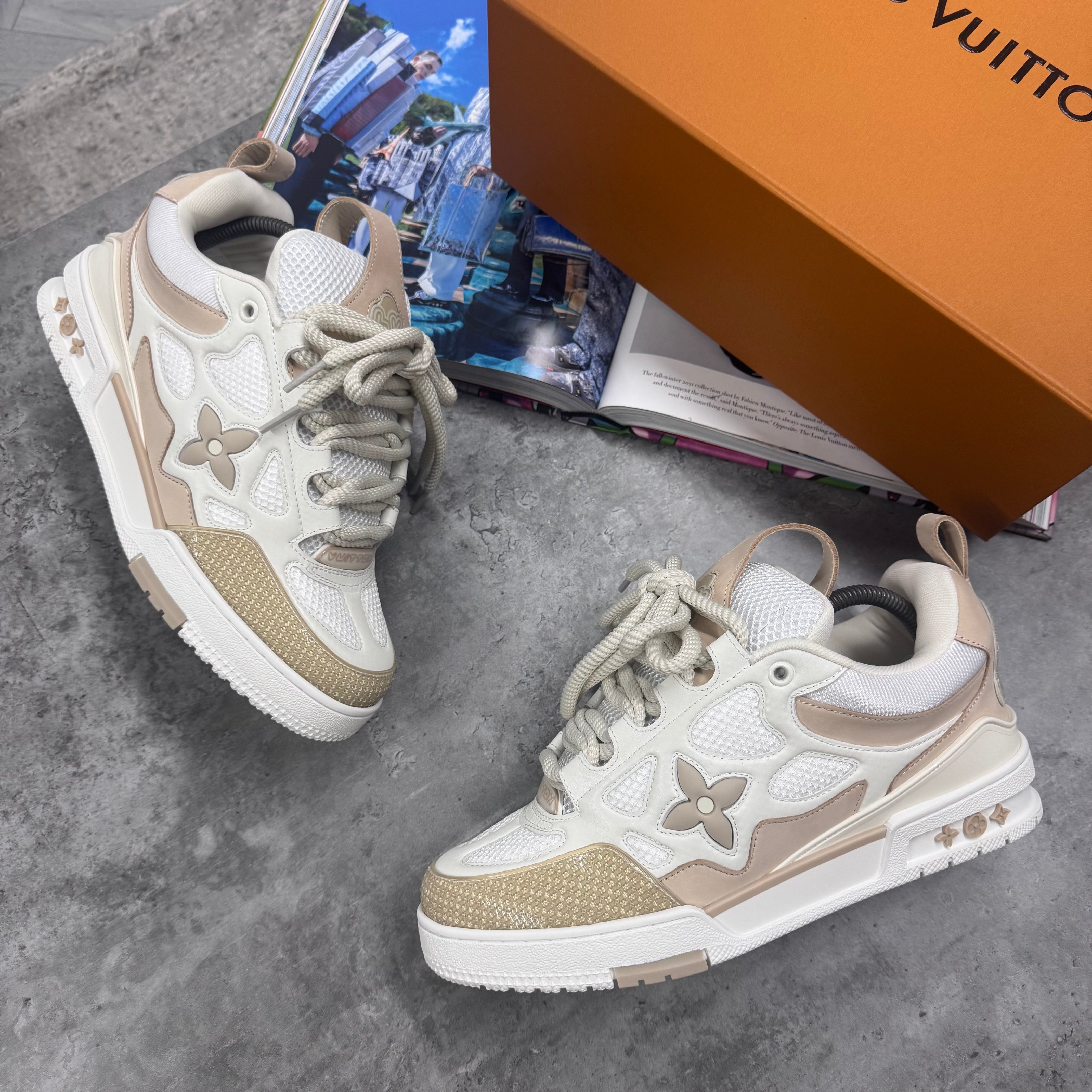 LVE SKATE TRAINER - BEIGE