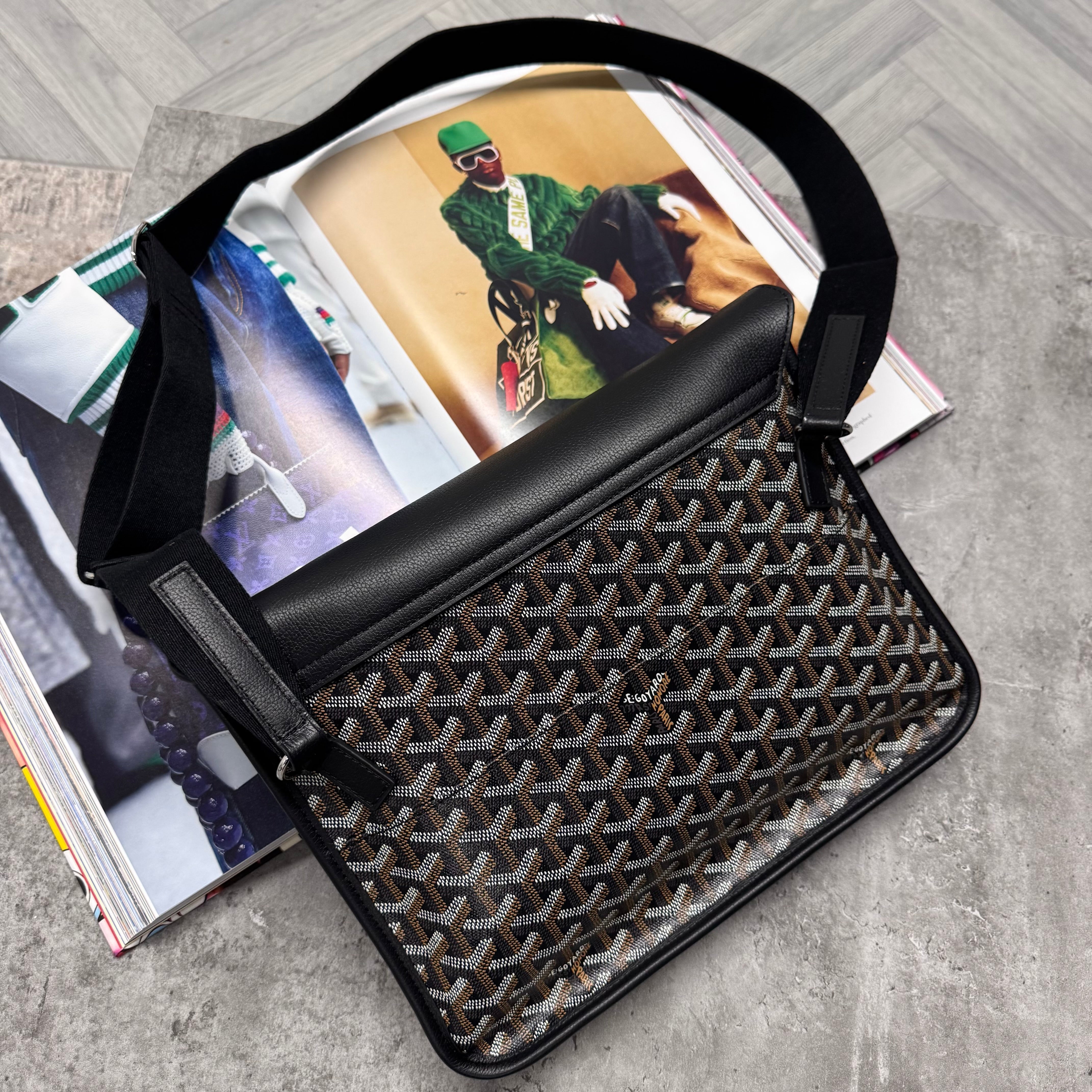 GYRD MAN BAG - BLACK (pre order )