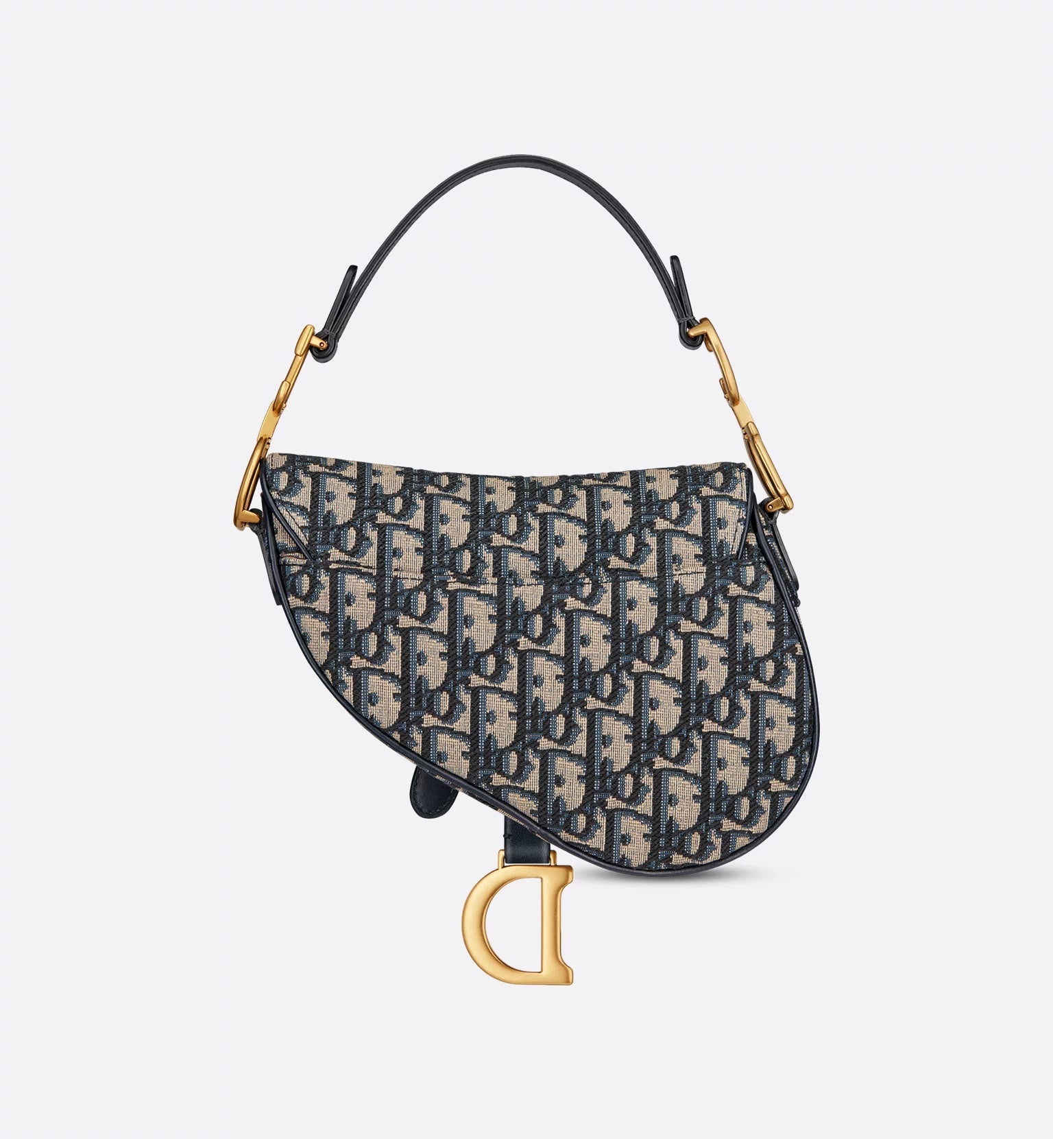 CD - Saddle Handbag - Navy/Cream (PRE-ORDER)