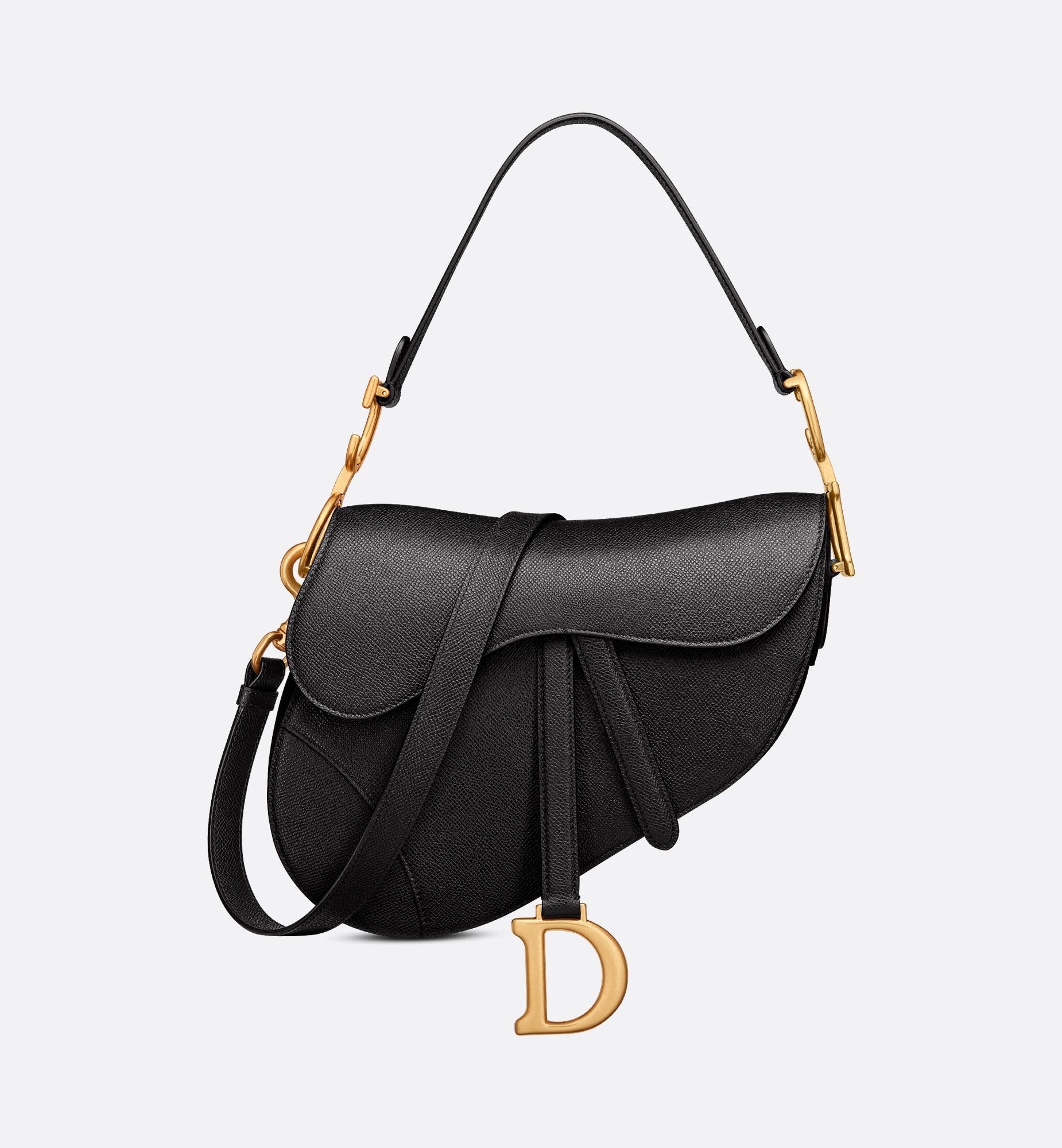 CD - Saddle Handbag - Black (PRE-ORDER)