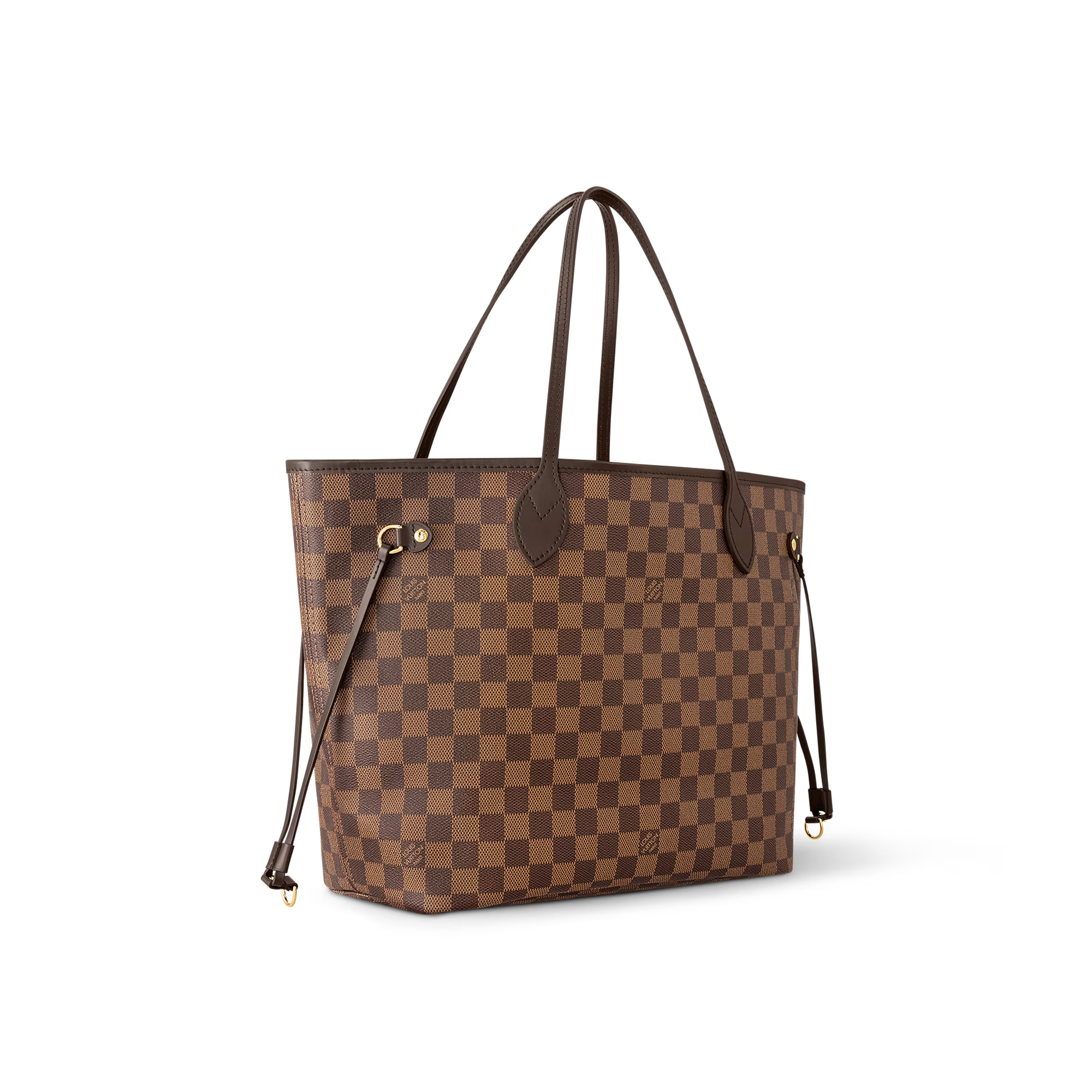 LVE - Neverful Check Handbag  - Brown (PRE-ORDER)