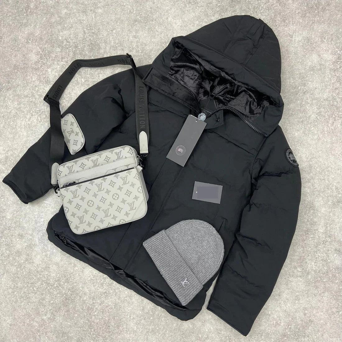 CG MACMILLAN COAT - BLACK