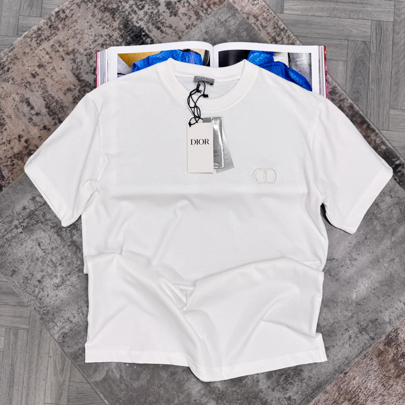 CD LOGO T SHIRT - WHITE