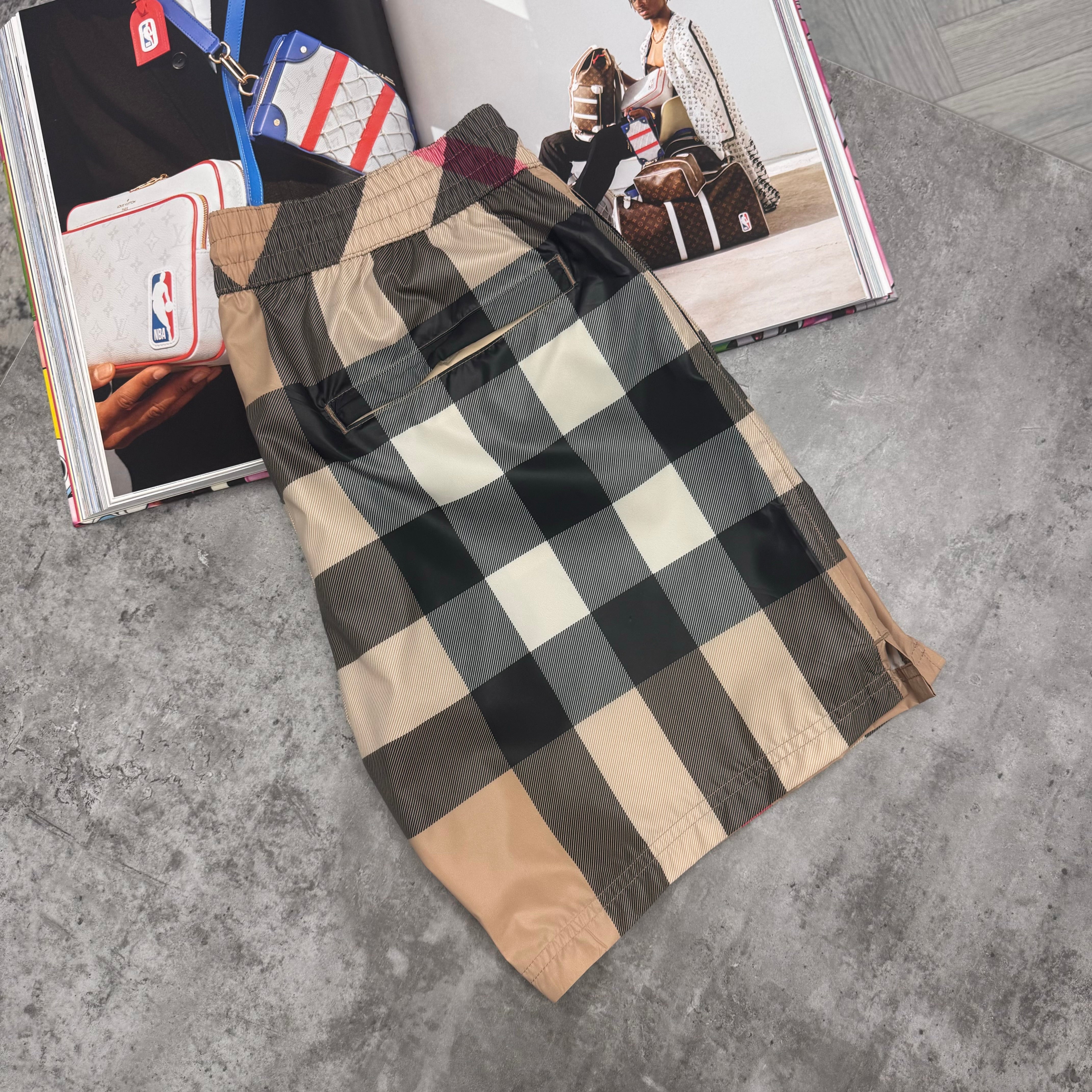 BBR SWIM SHORTS - BROWN