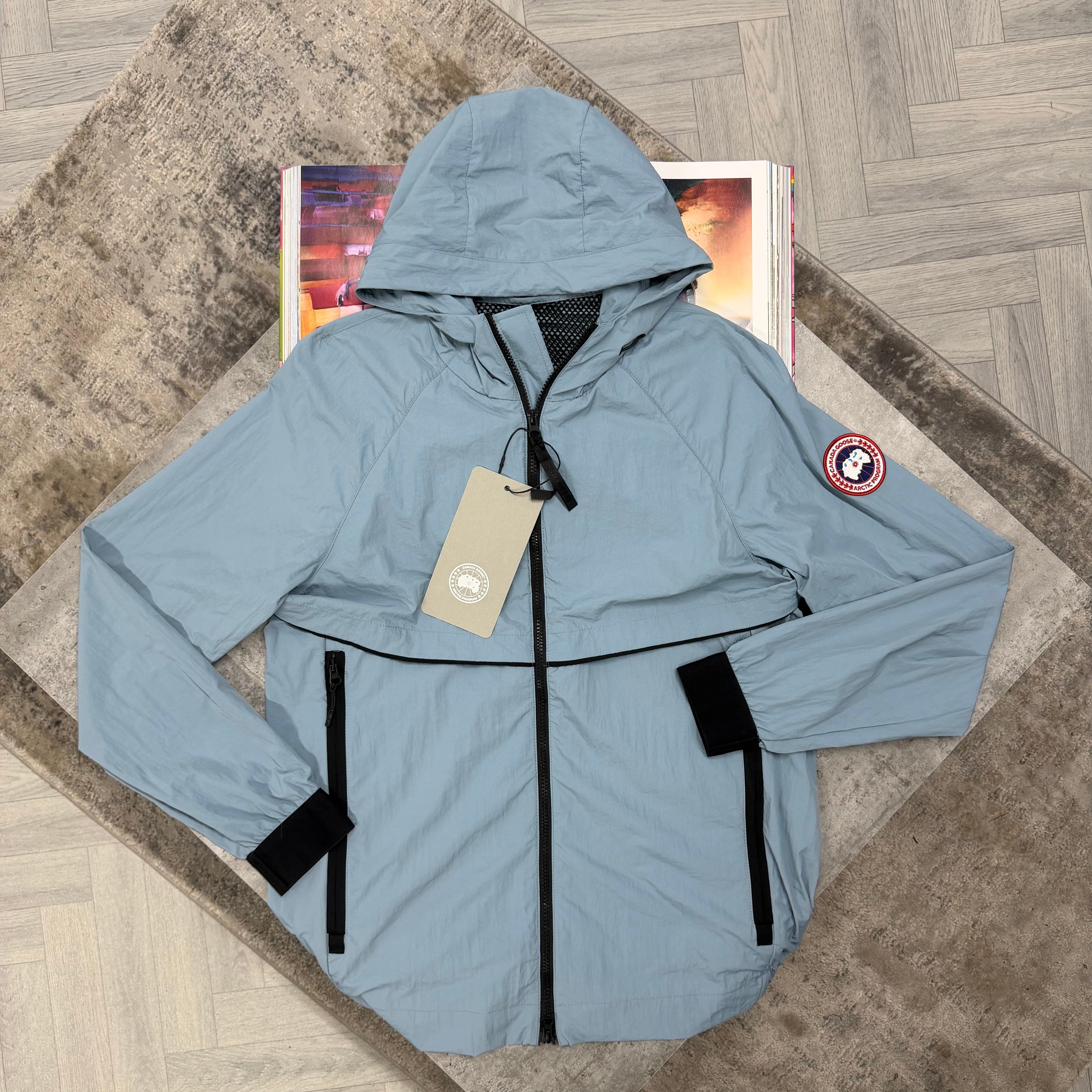CG FABER HOODED JACKET - SKY BLUE