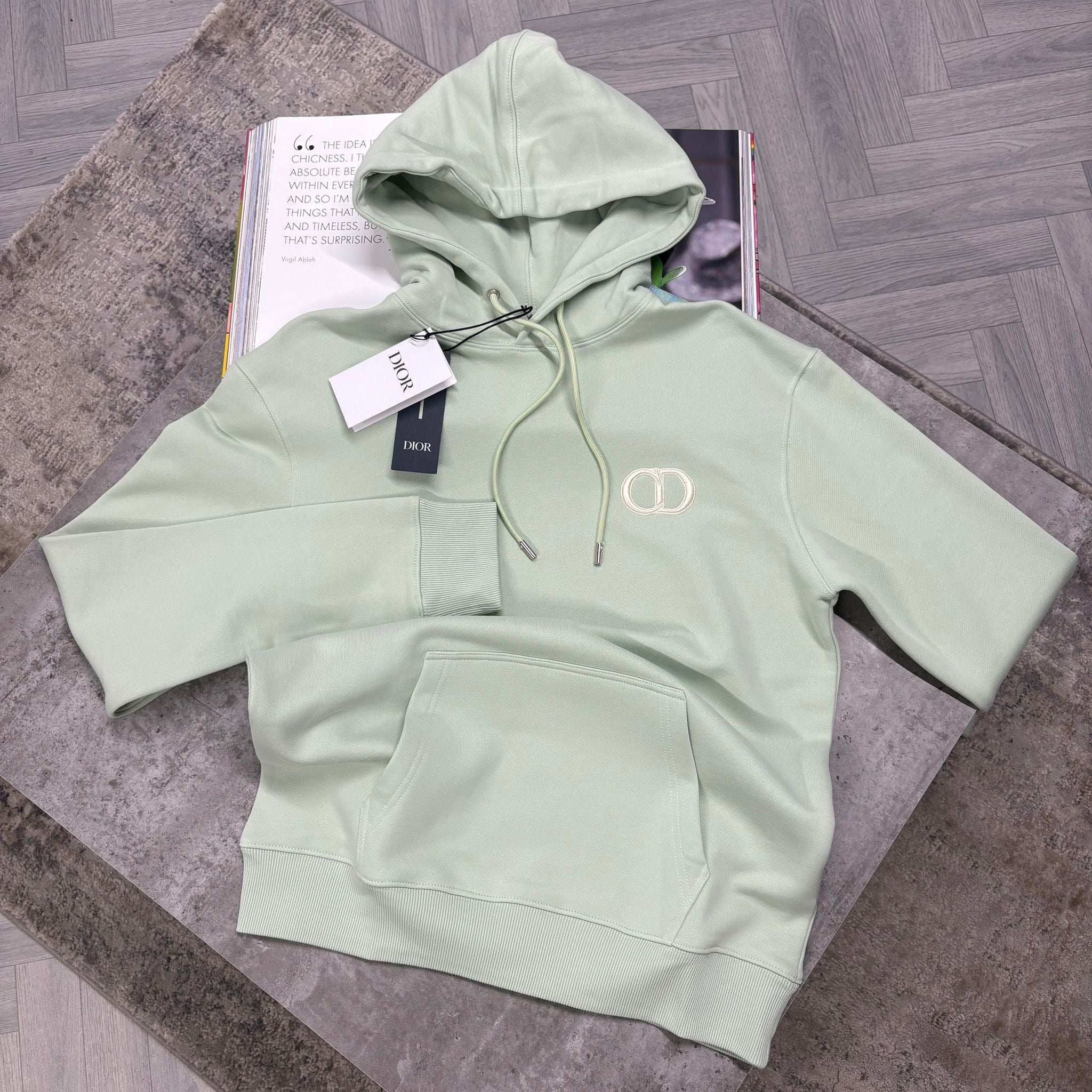CD HOODIE - LIGHT GREEN