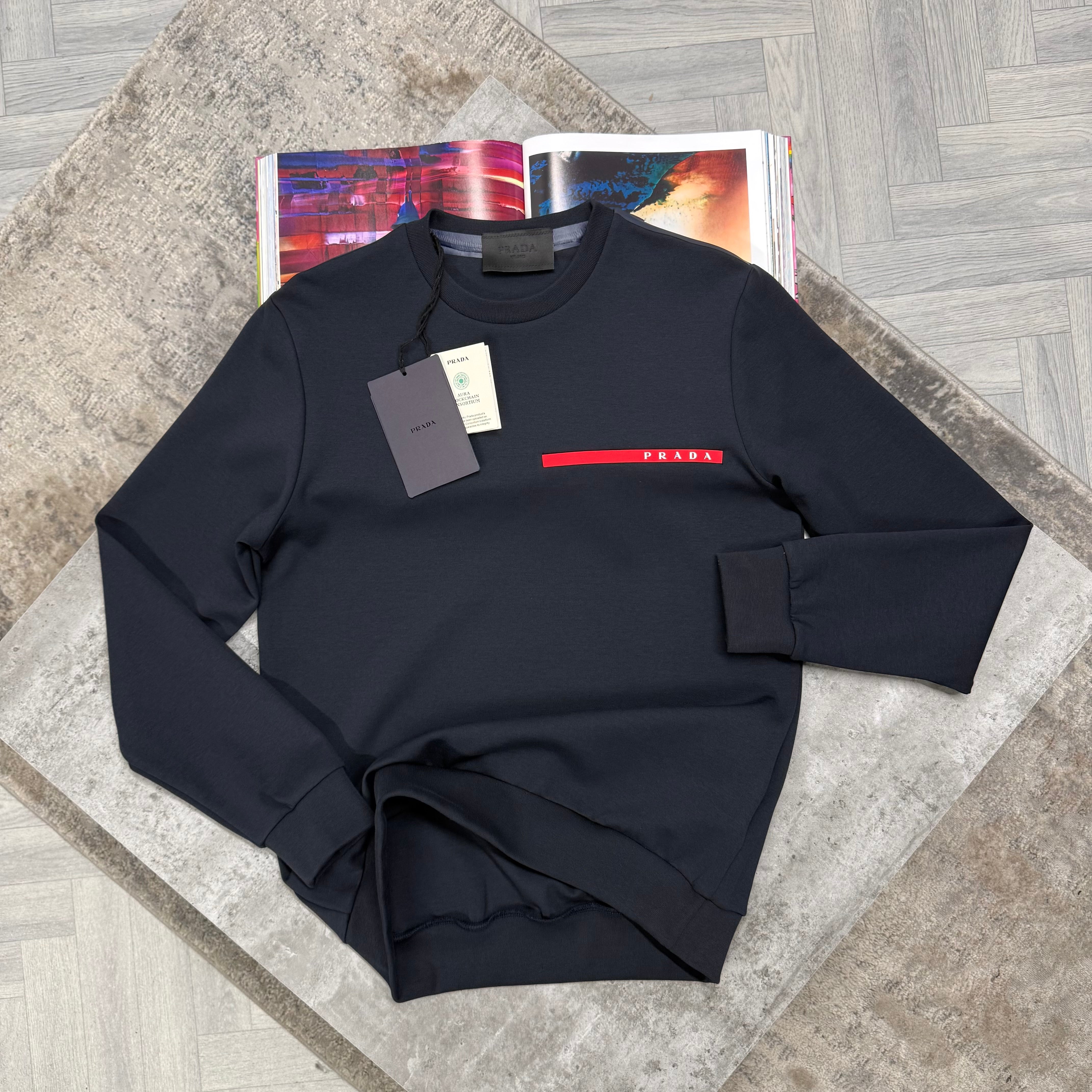 PDA LOGO JUMPER - NAVY