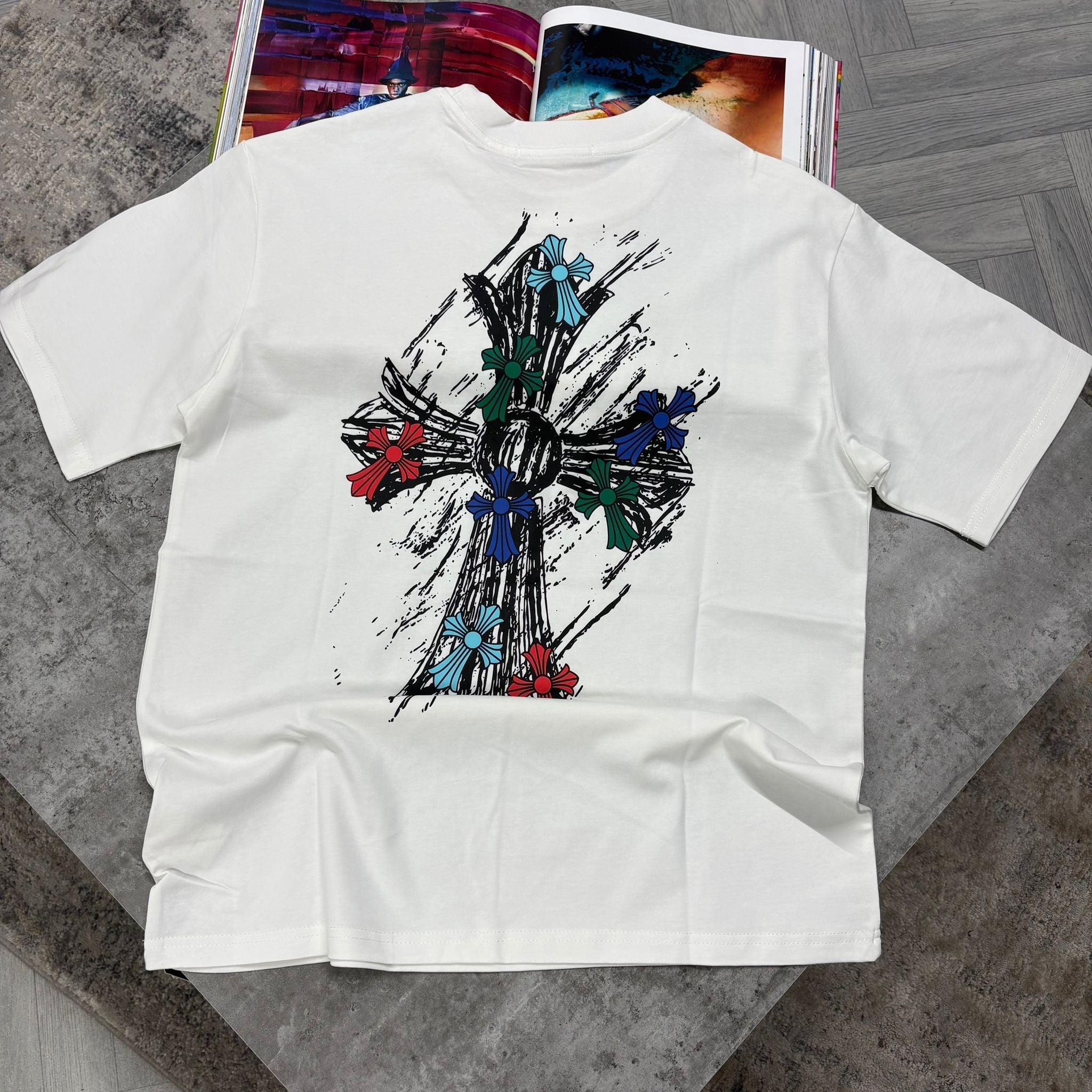 CHROME HEARTS T SHIRT - WHITE ( pre order )