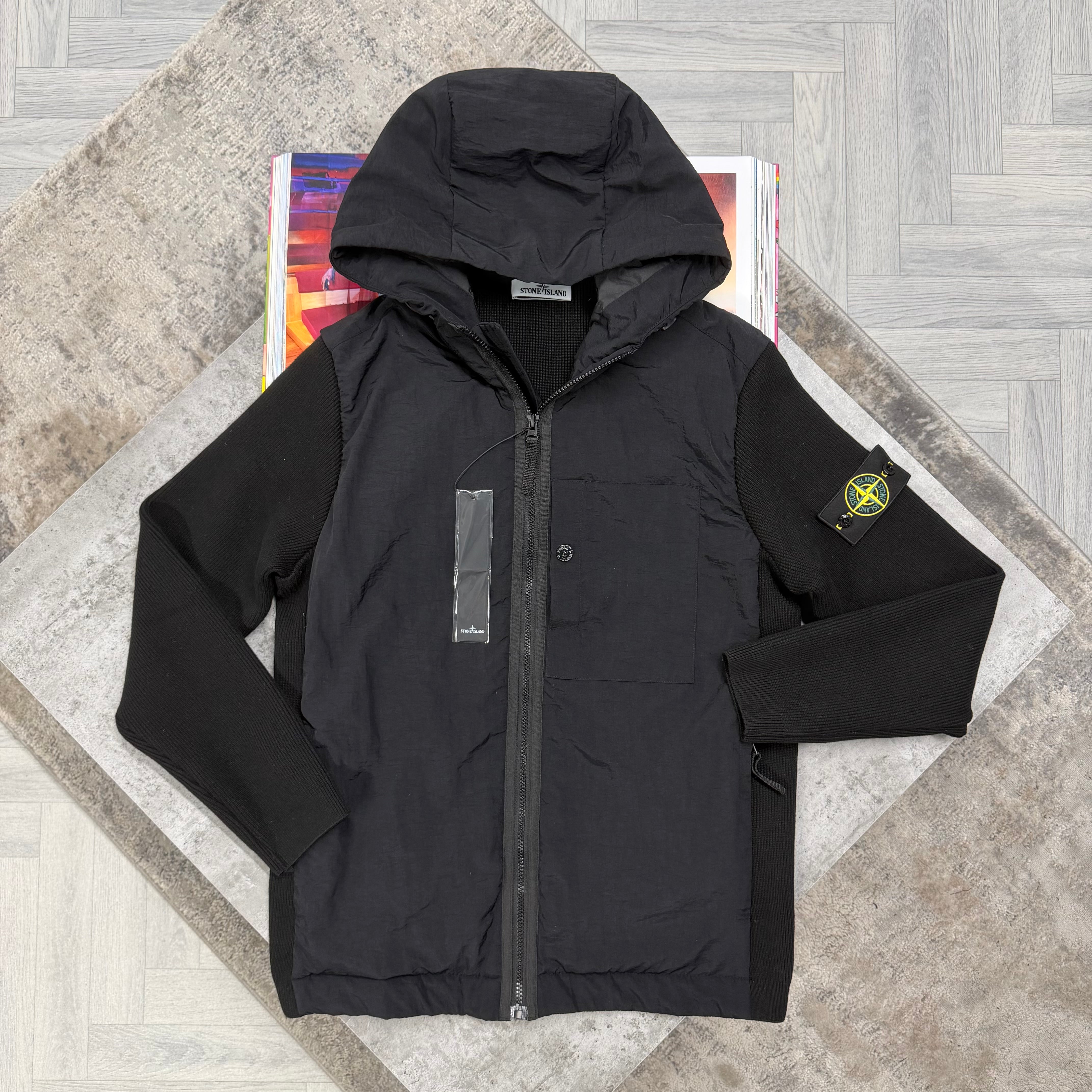 SI HOODED JACKET - BLACK