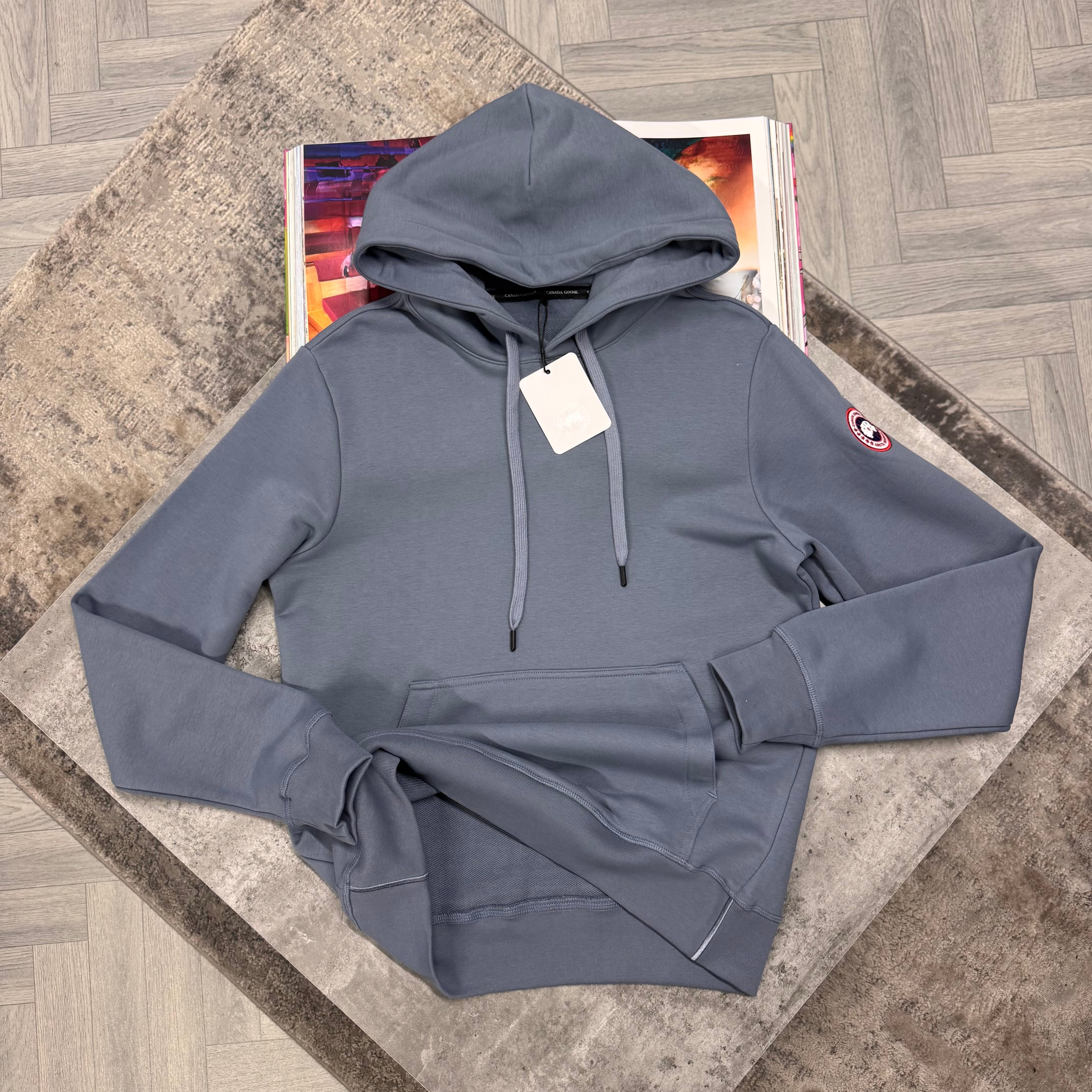 CG LOGO HOODIE - PALE BLUE