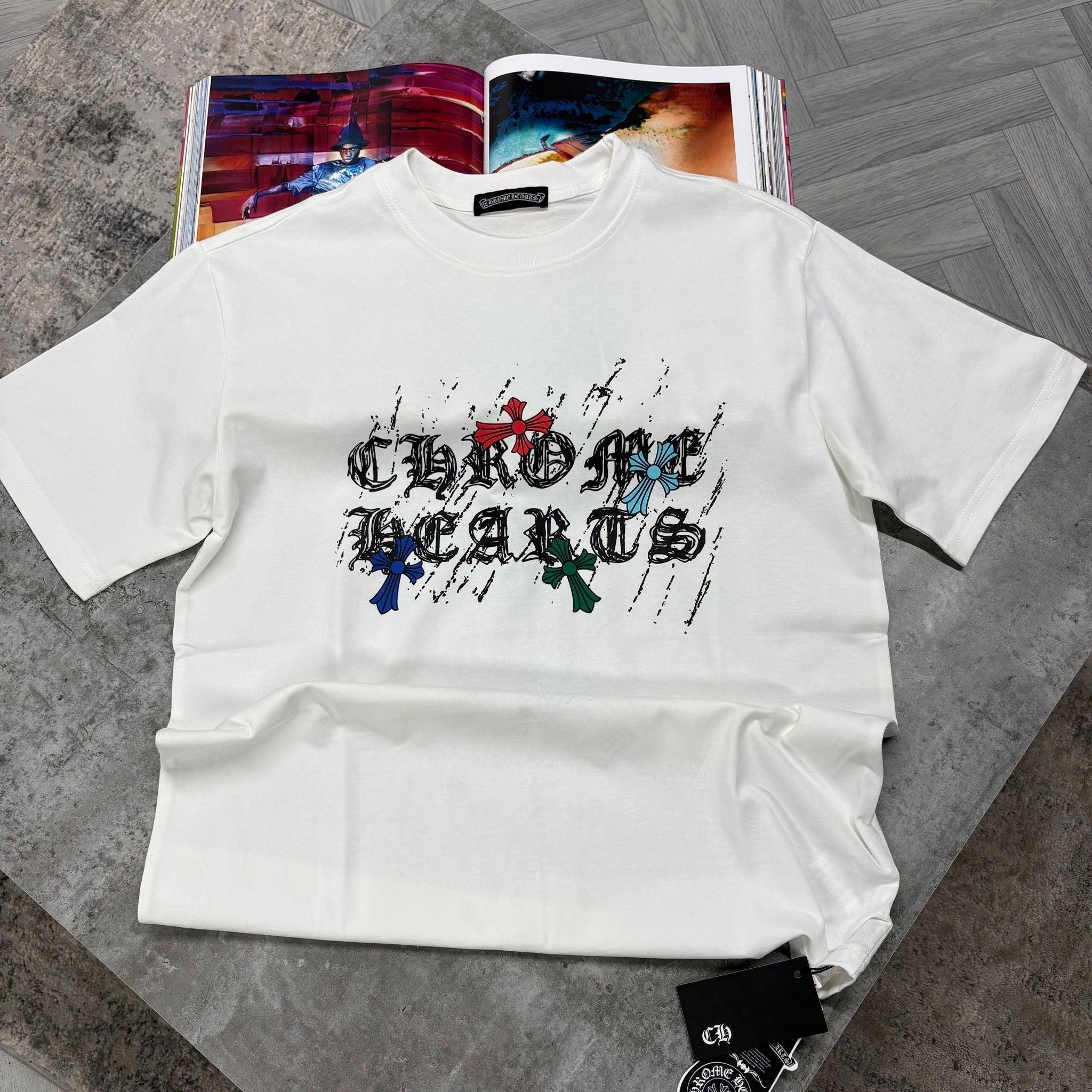 CHROME HEARTS T SHIRT - WHITE ( pre order )