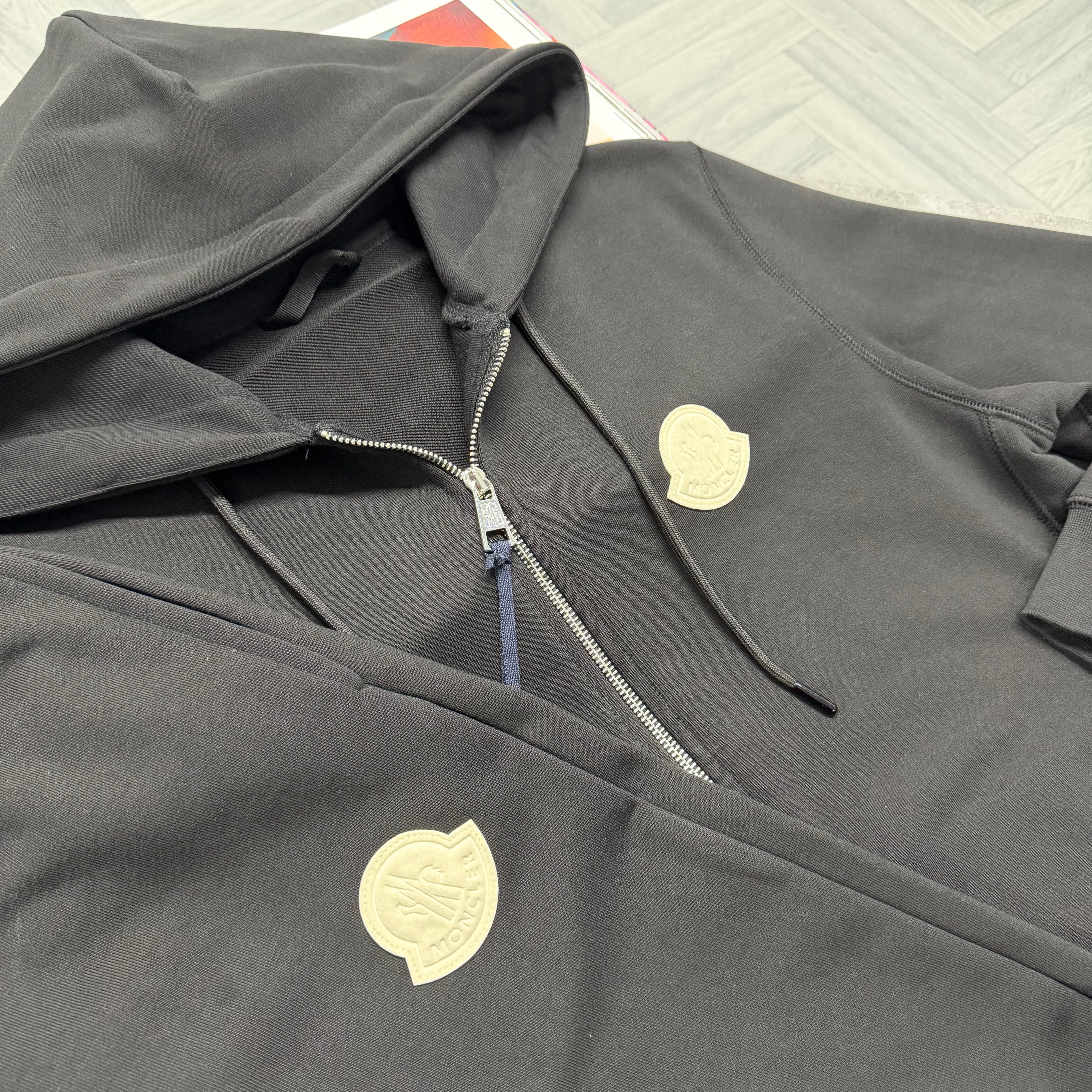 MNCLR FULL ZIP TRACKSUIT - BLACK