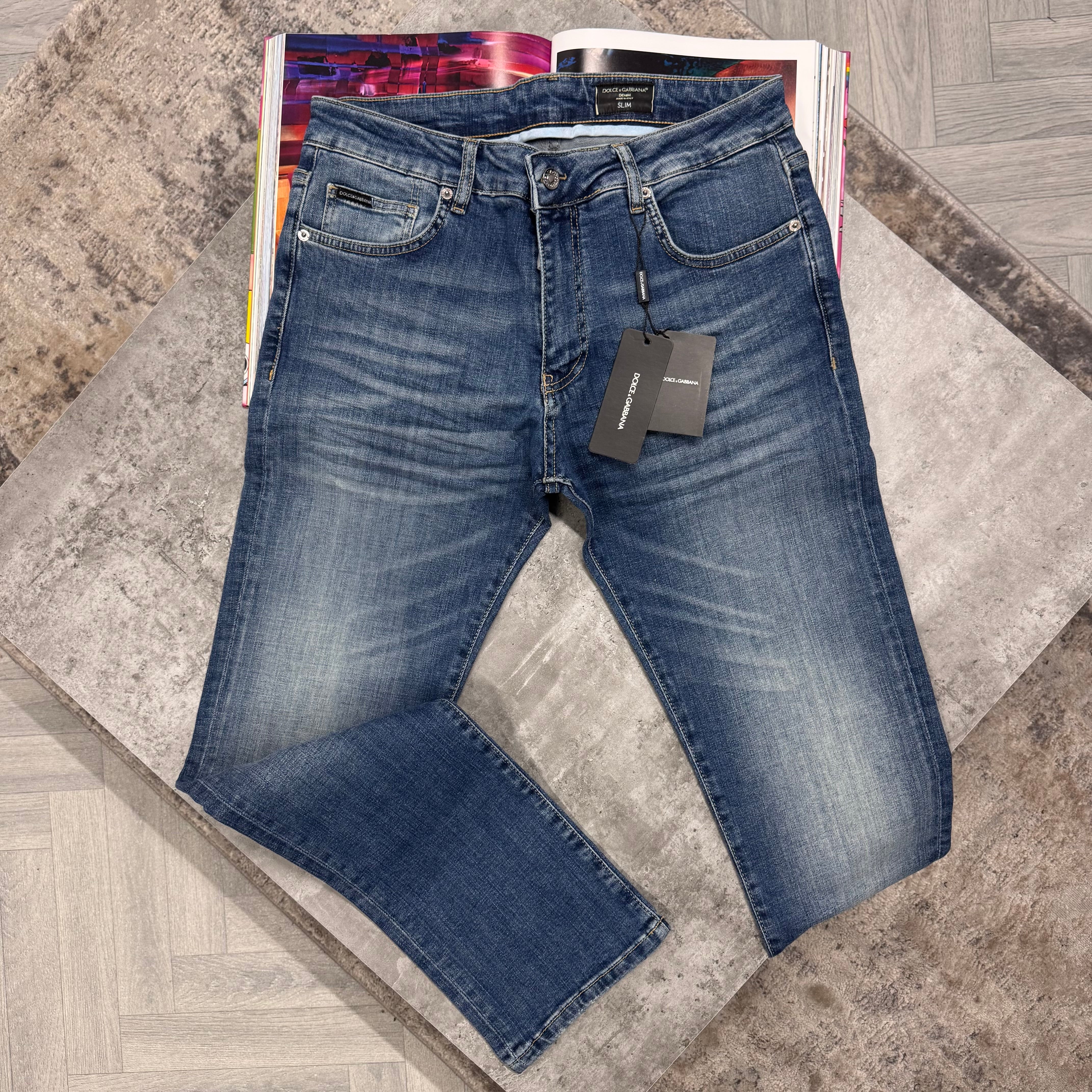D&G JEANS - NAVY