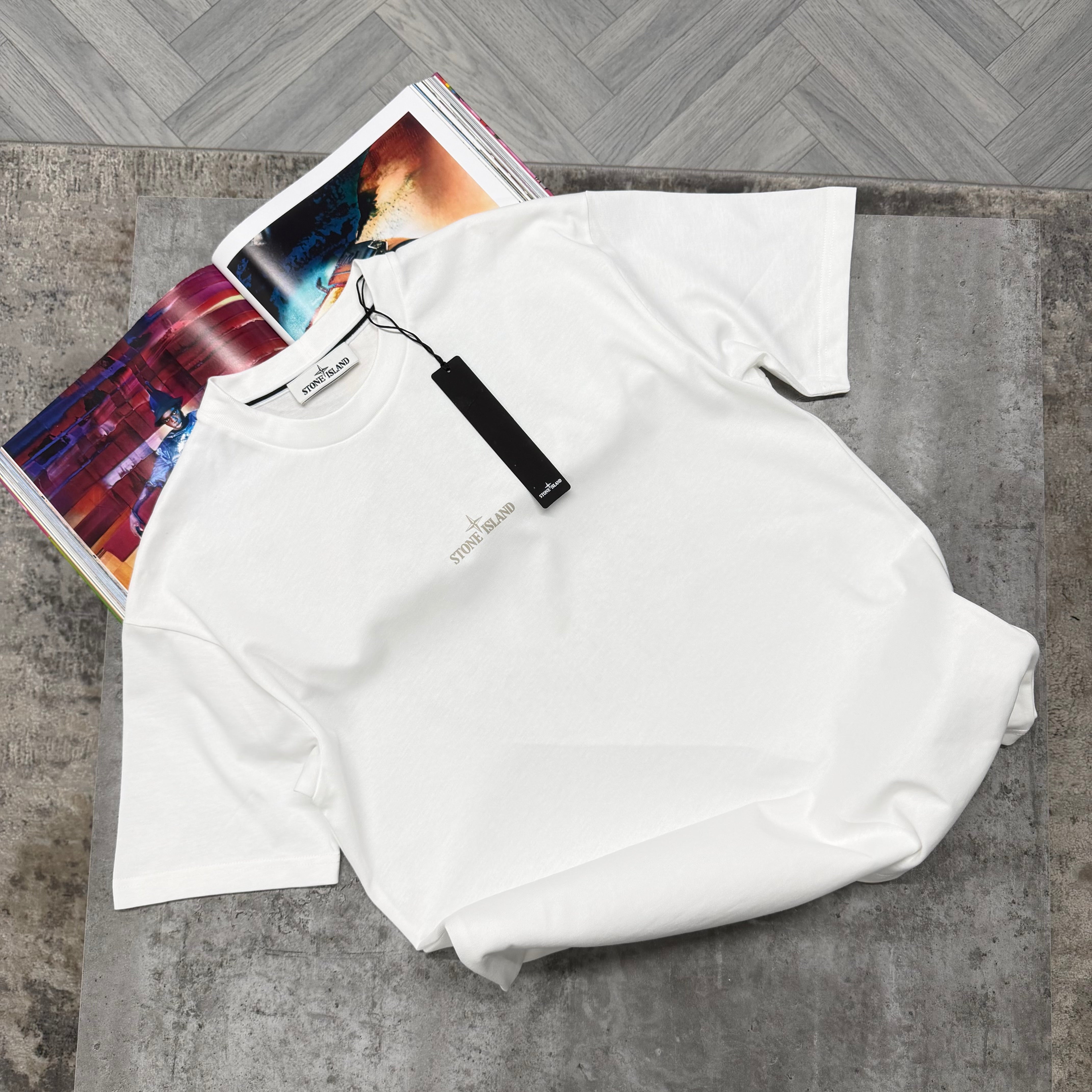 SI COMPASS T SHIRT - WHITE