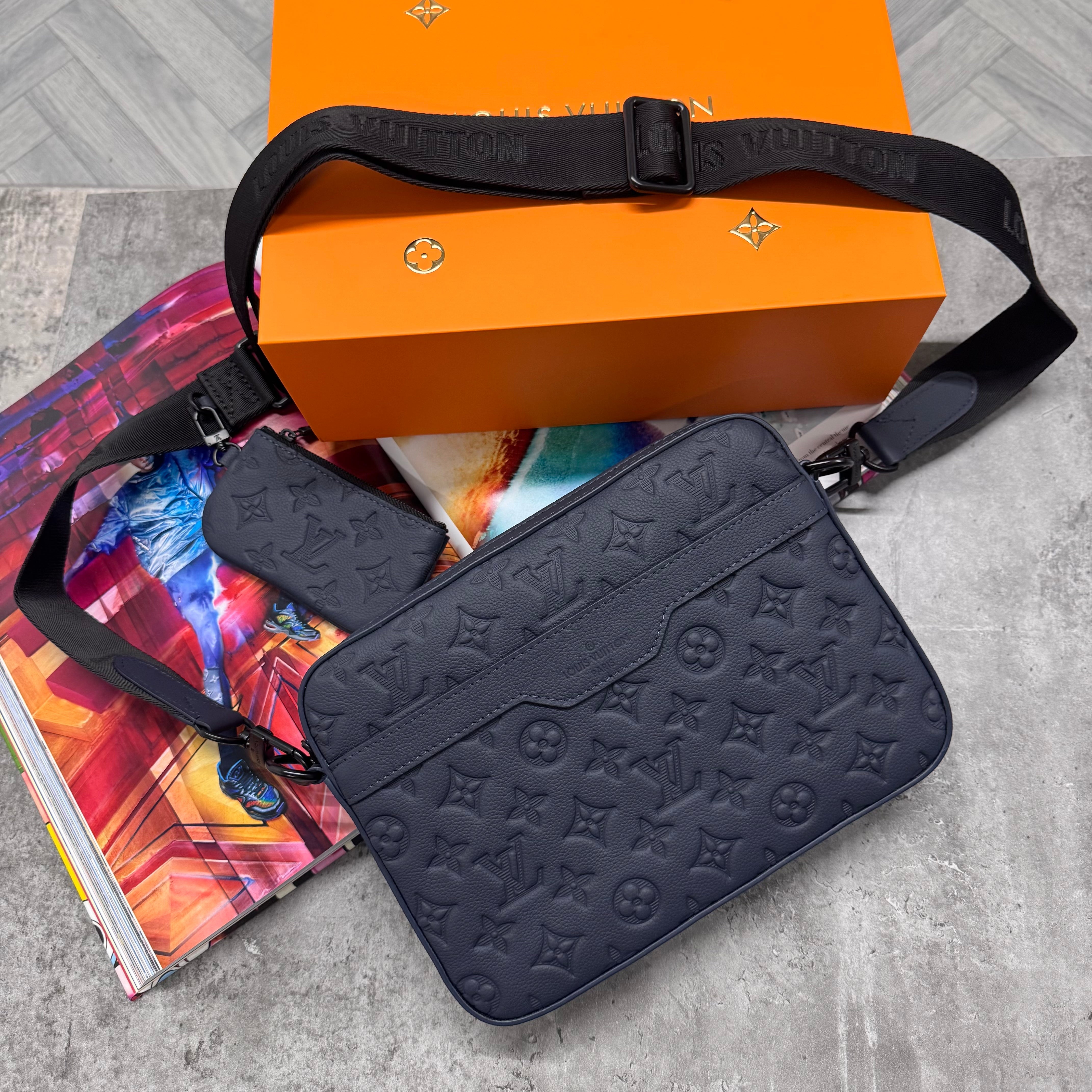 LVE TRIO BAG - NAVY