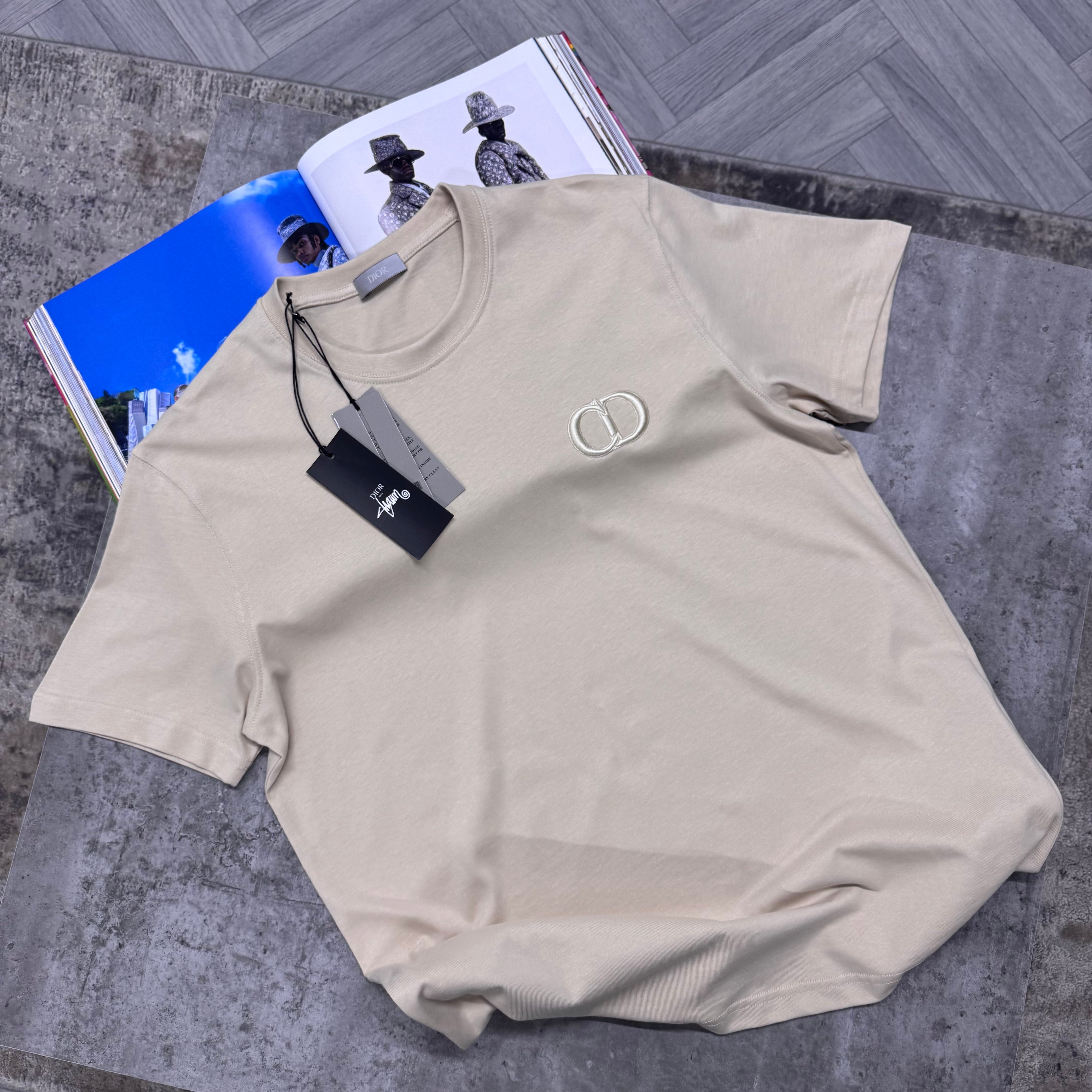 CD T SHIRT - BEIGE