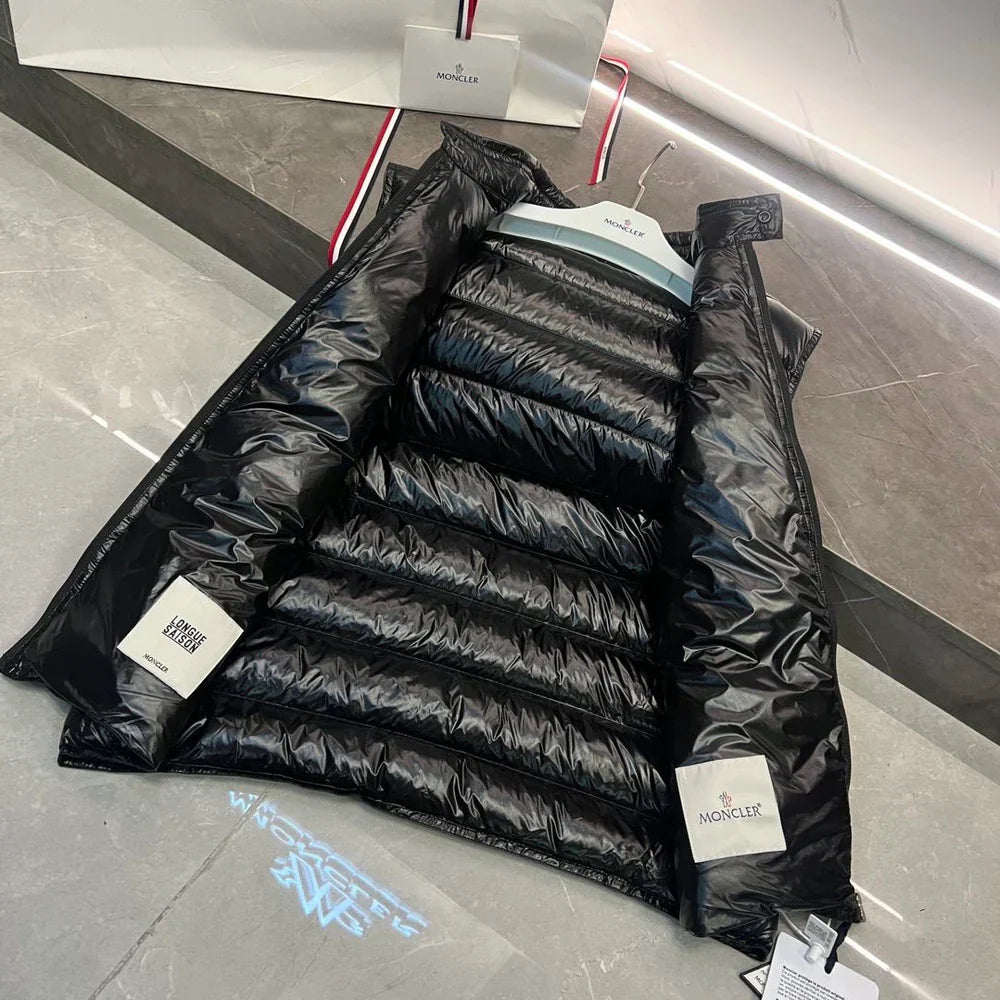 (PRE ORDER) MNCLR GILET - BLACK