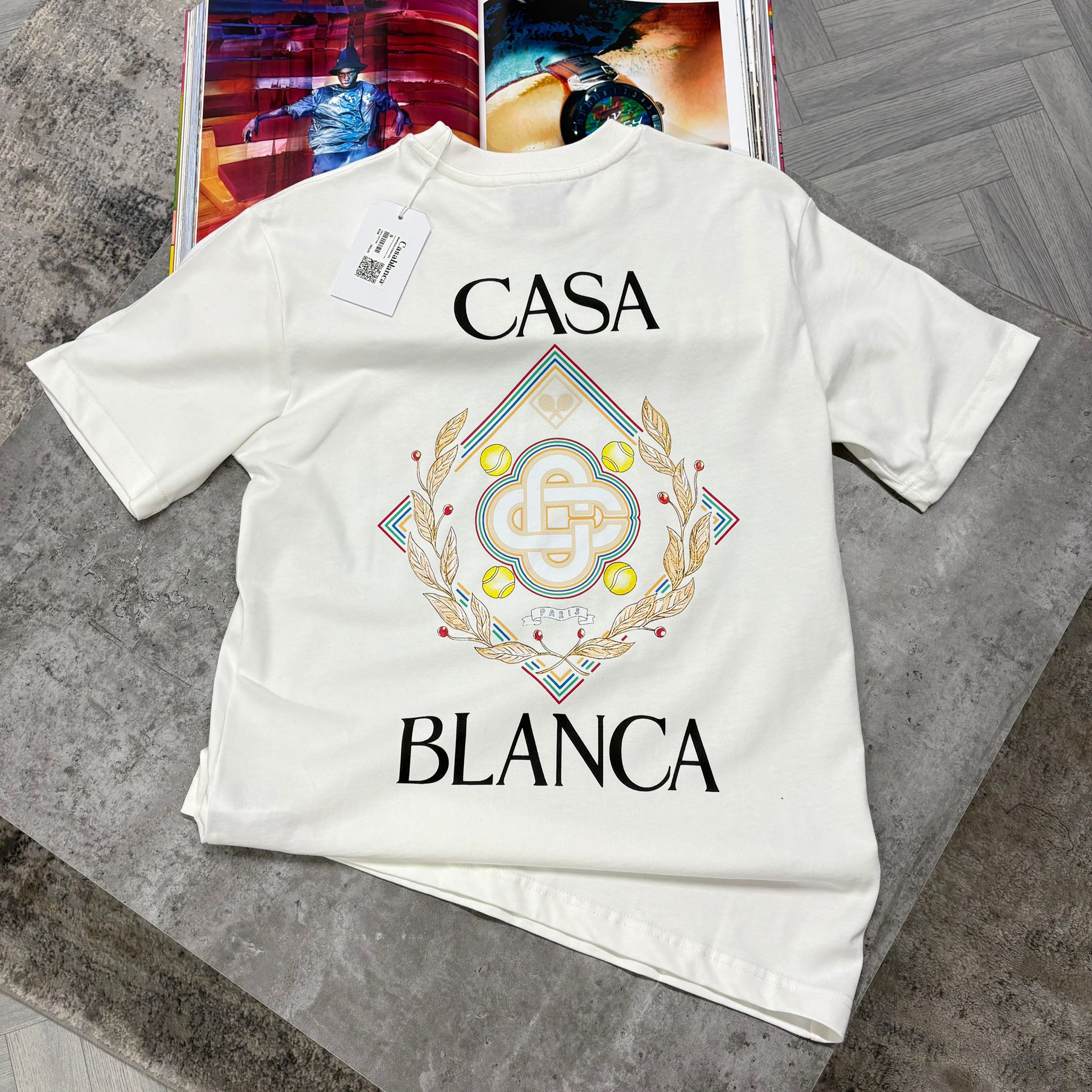 Casa Championship Diamond T-Shirt White