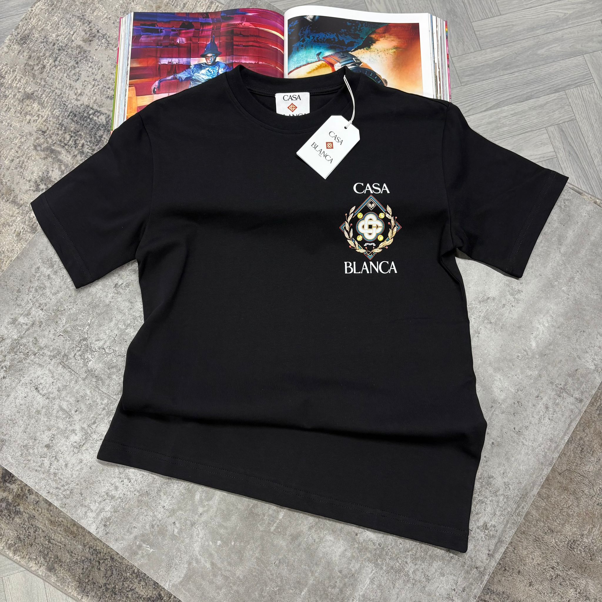 Casa Championship T-shirt- BLACK