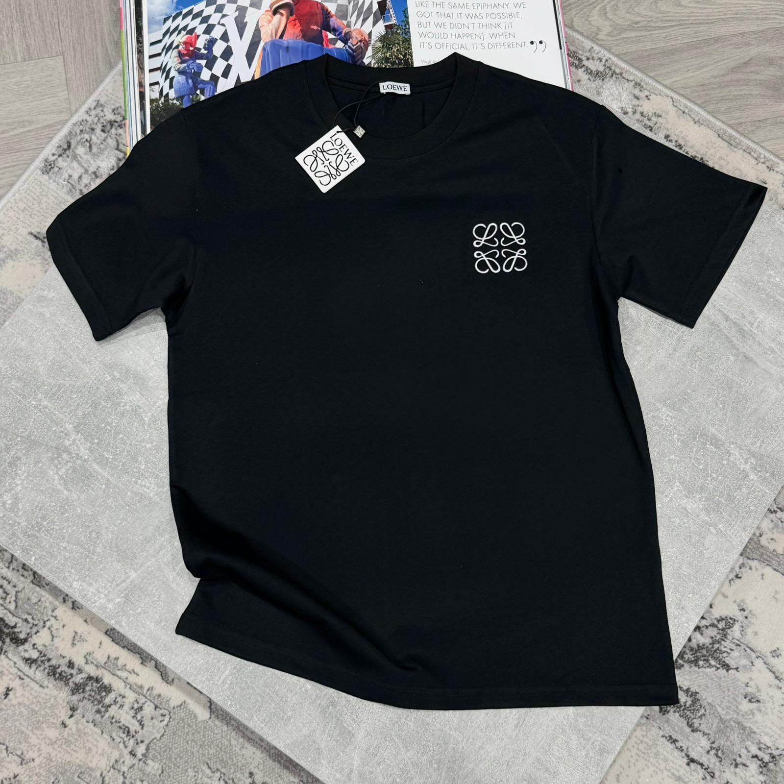 LWE LOGO T-SHIRT - BLACK
