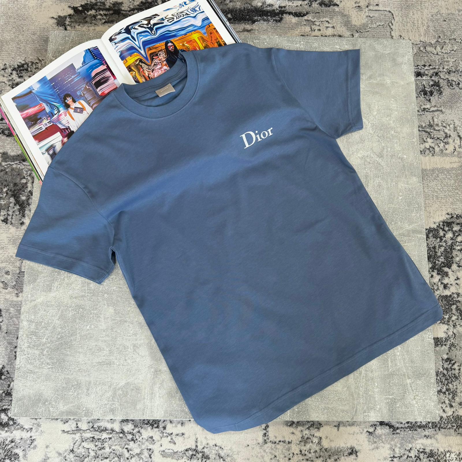 CD LOGO T-SHIRT - BLUE