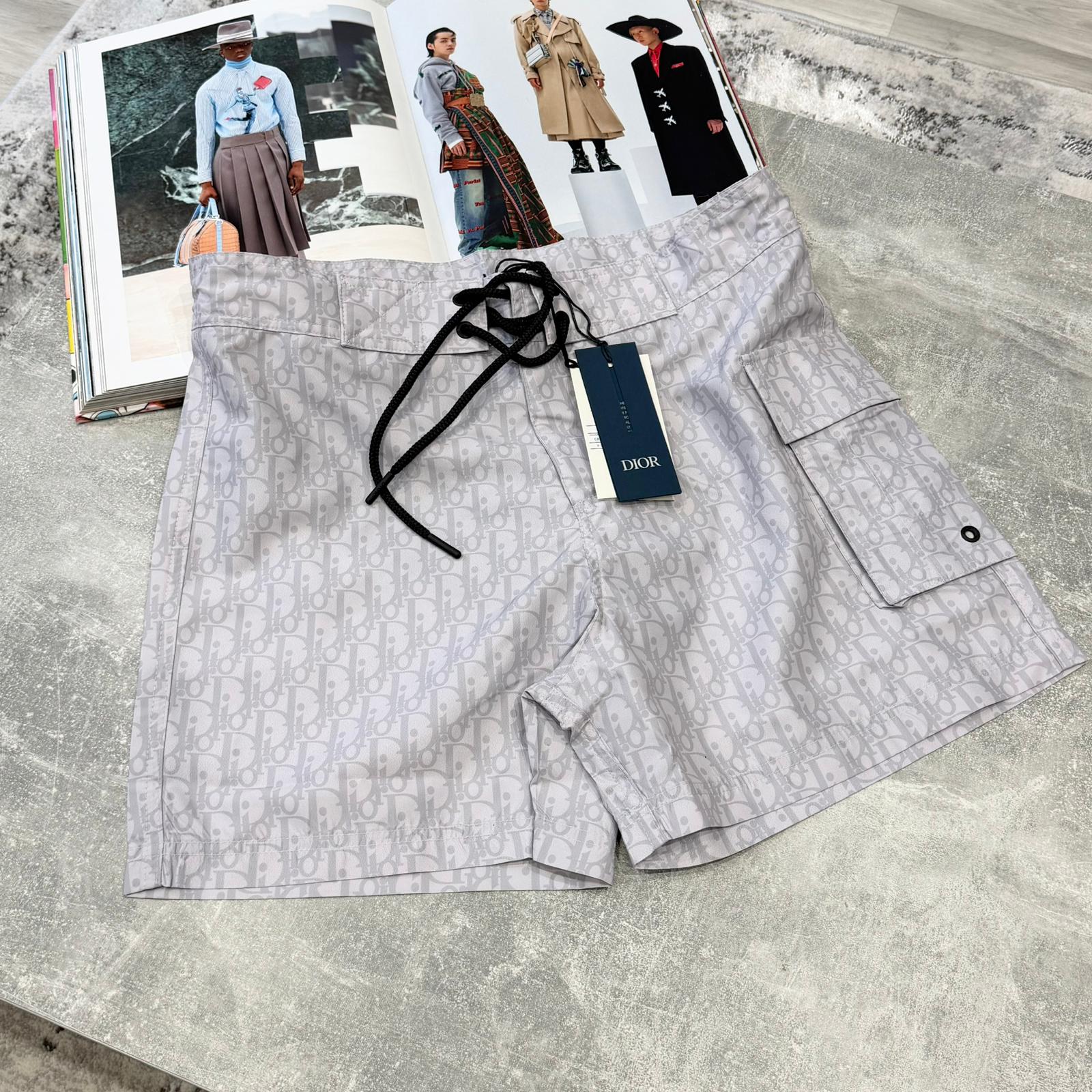 CD SWIM SHORTS - GREY