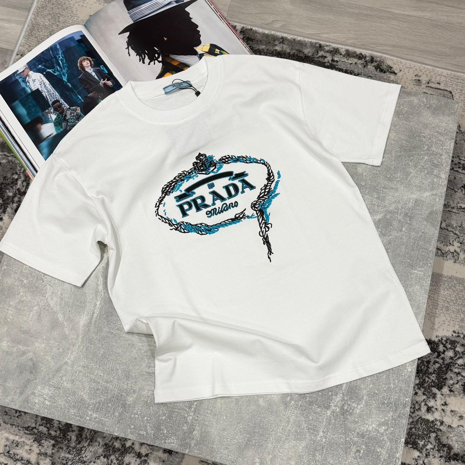 PD LOGO T-SHIRT - WHITE