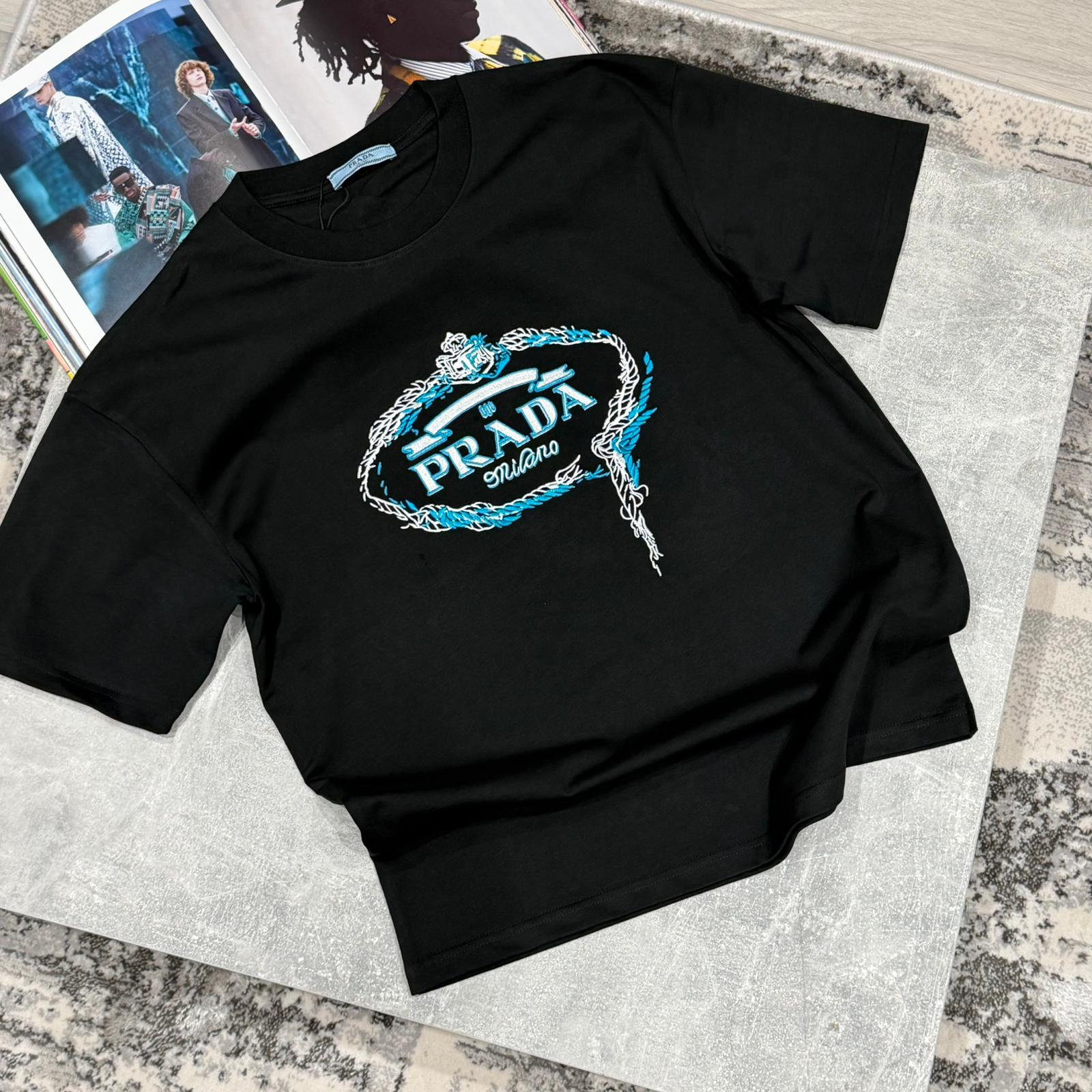 PD LOGO T-SHIRT - BLACK