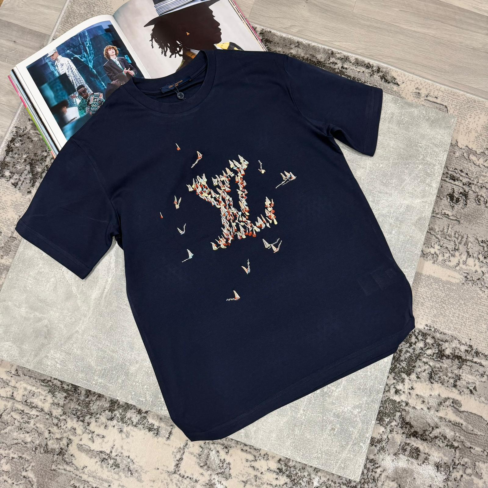 LVE BOAT T-SHIRT - NAVY