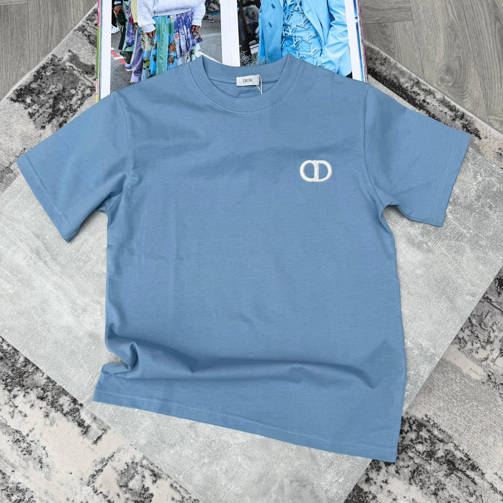 CD LOGO T-SHIRT - BLUE