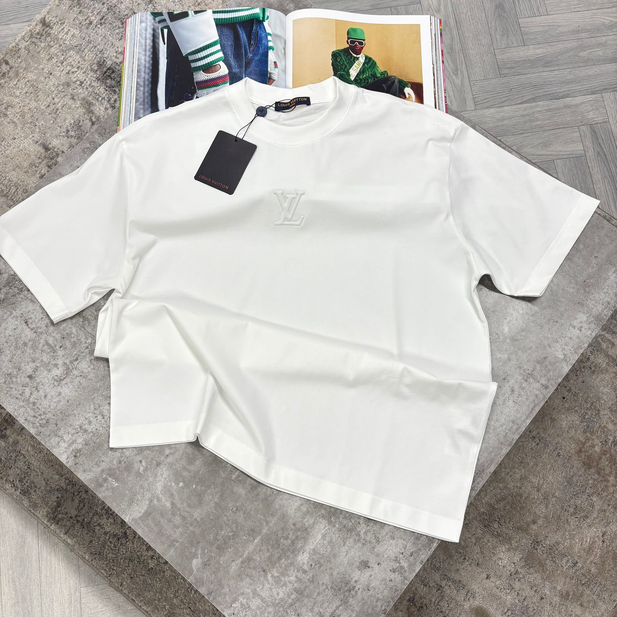 LVE PLAIN T-SHIRT - WHITE