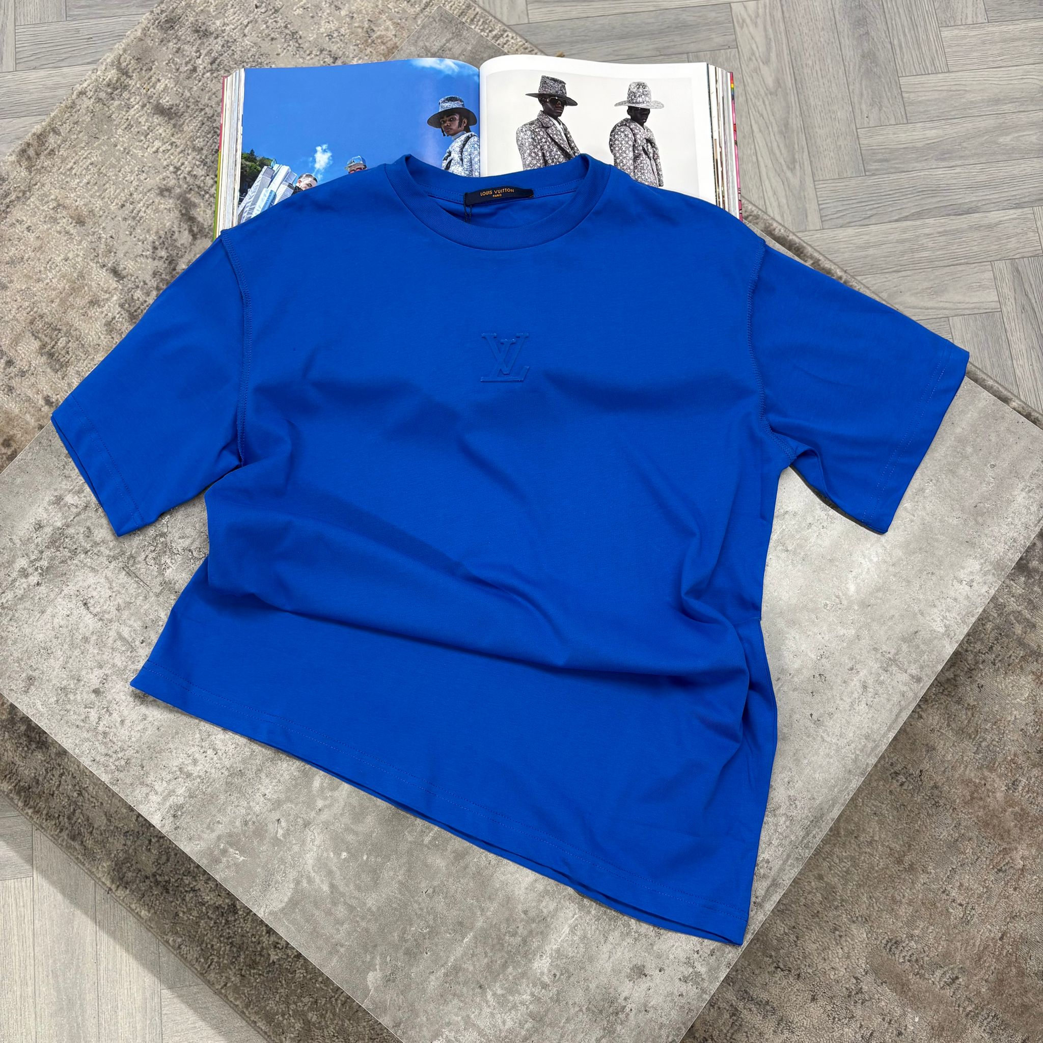 LVE LOGO T SHIRT - ROYAL (Sale)