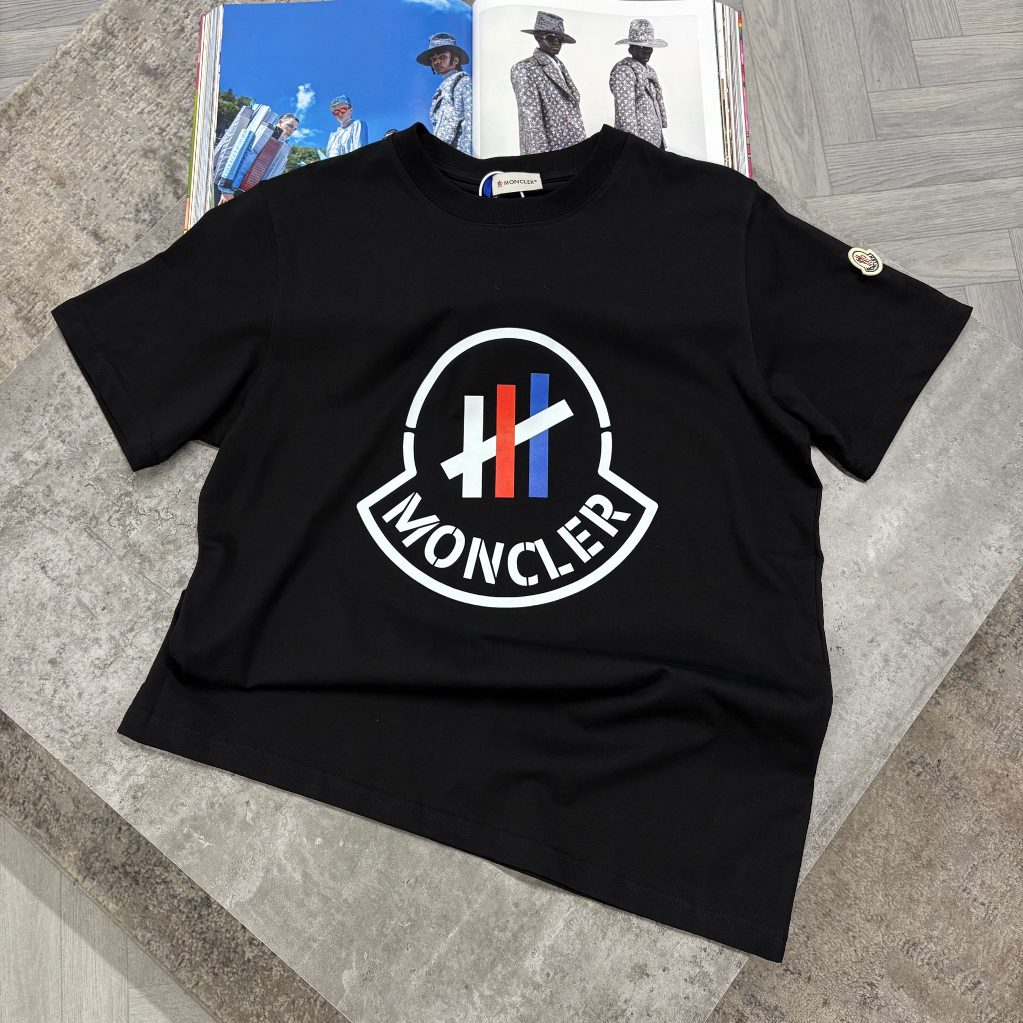 MNCLR LOGO T SHIRT - BLACK (Sale)