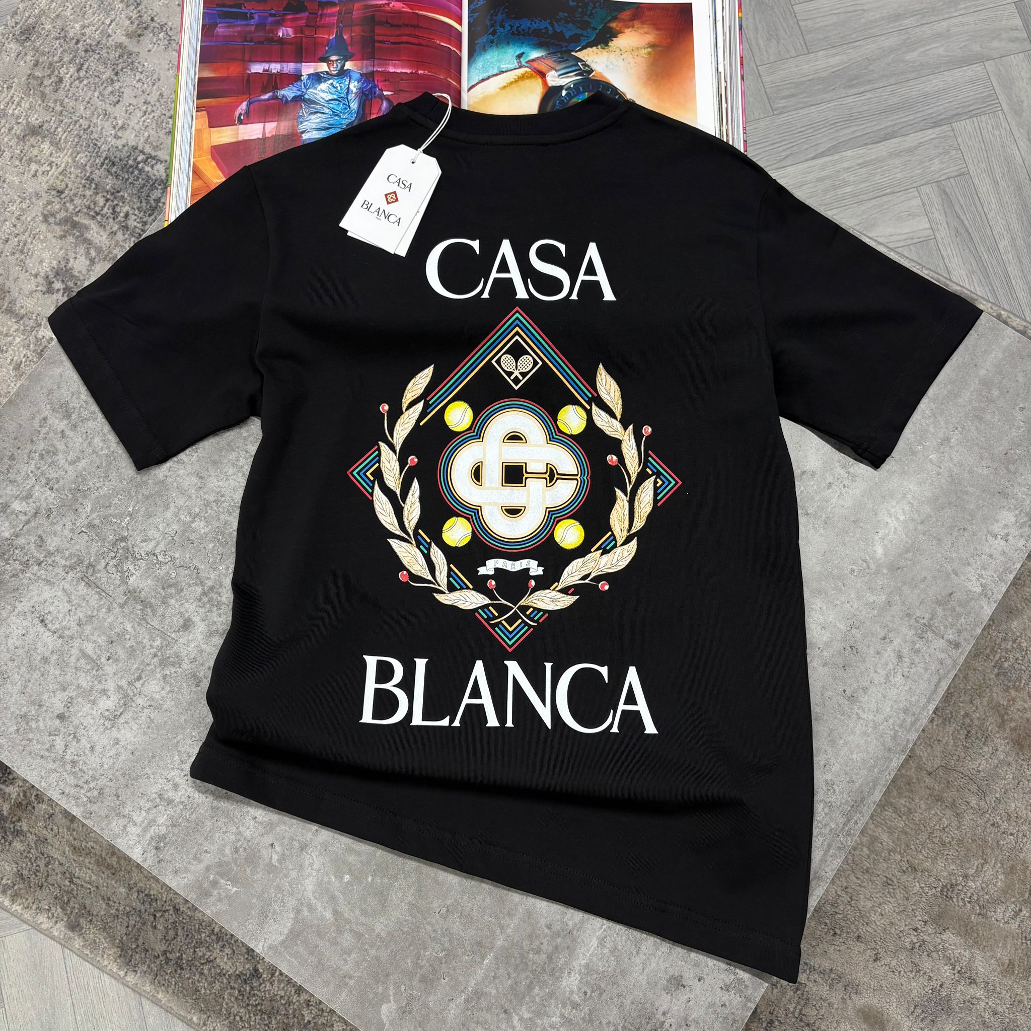Casa Championship T-shirt- BLACK