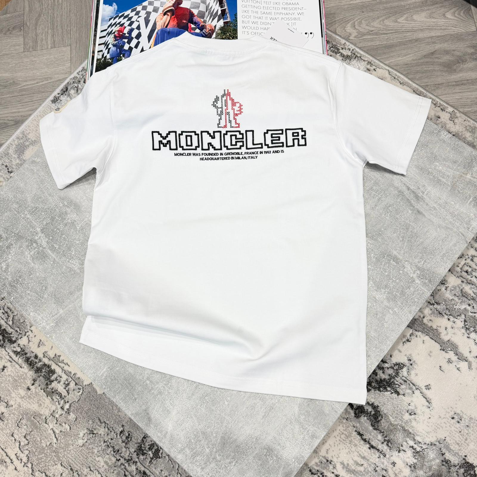 MNCLR LOGO T-SHIRT - WHITE